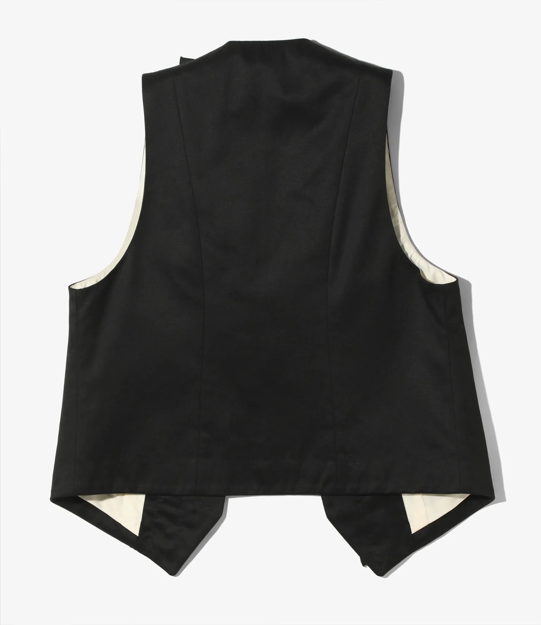 Frill Vest - Chino Cloth