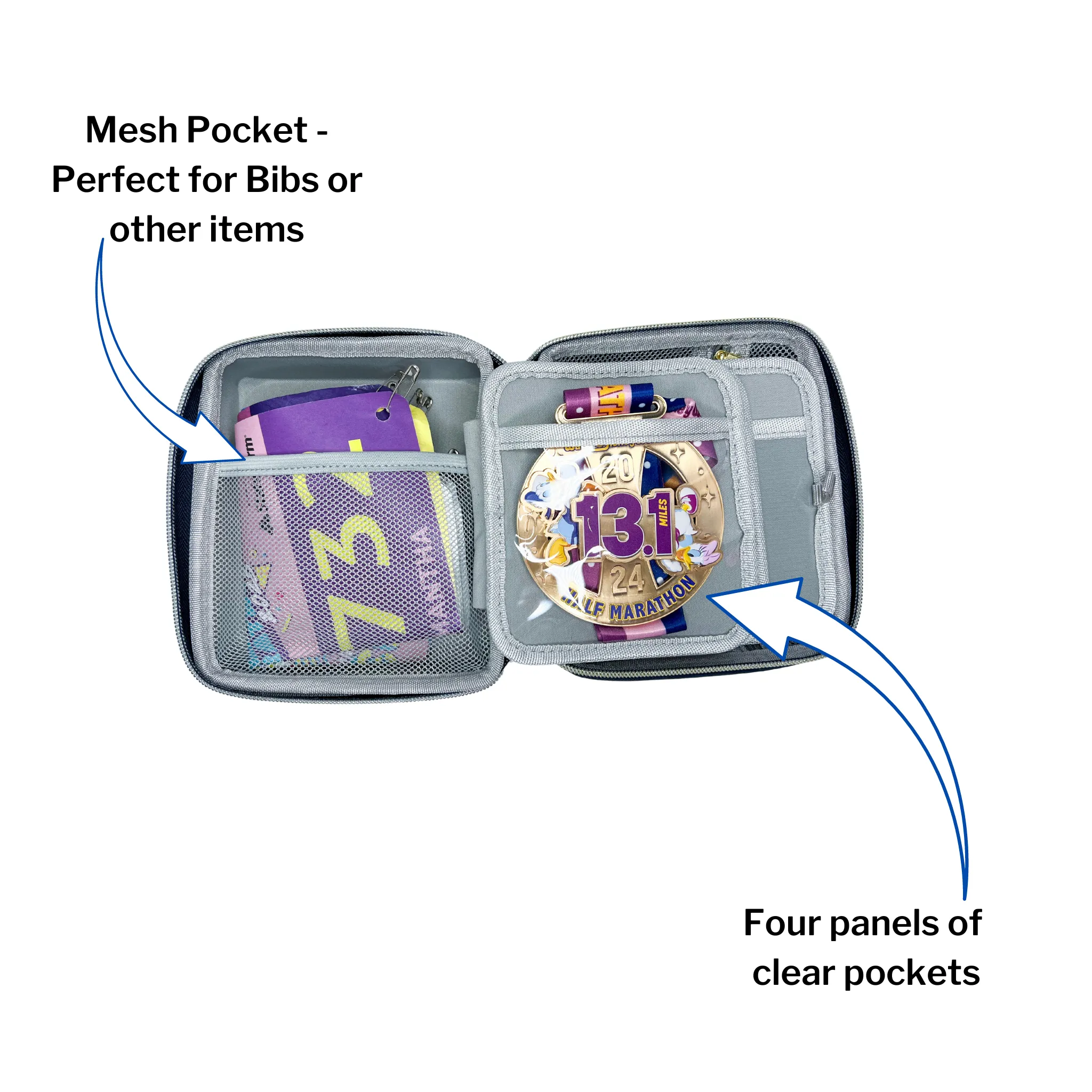 Go The Distance Medium Travel Medal Case