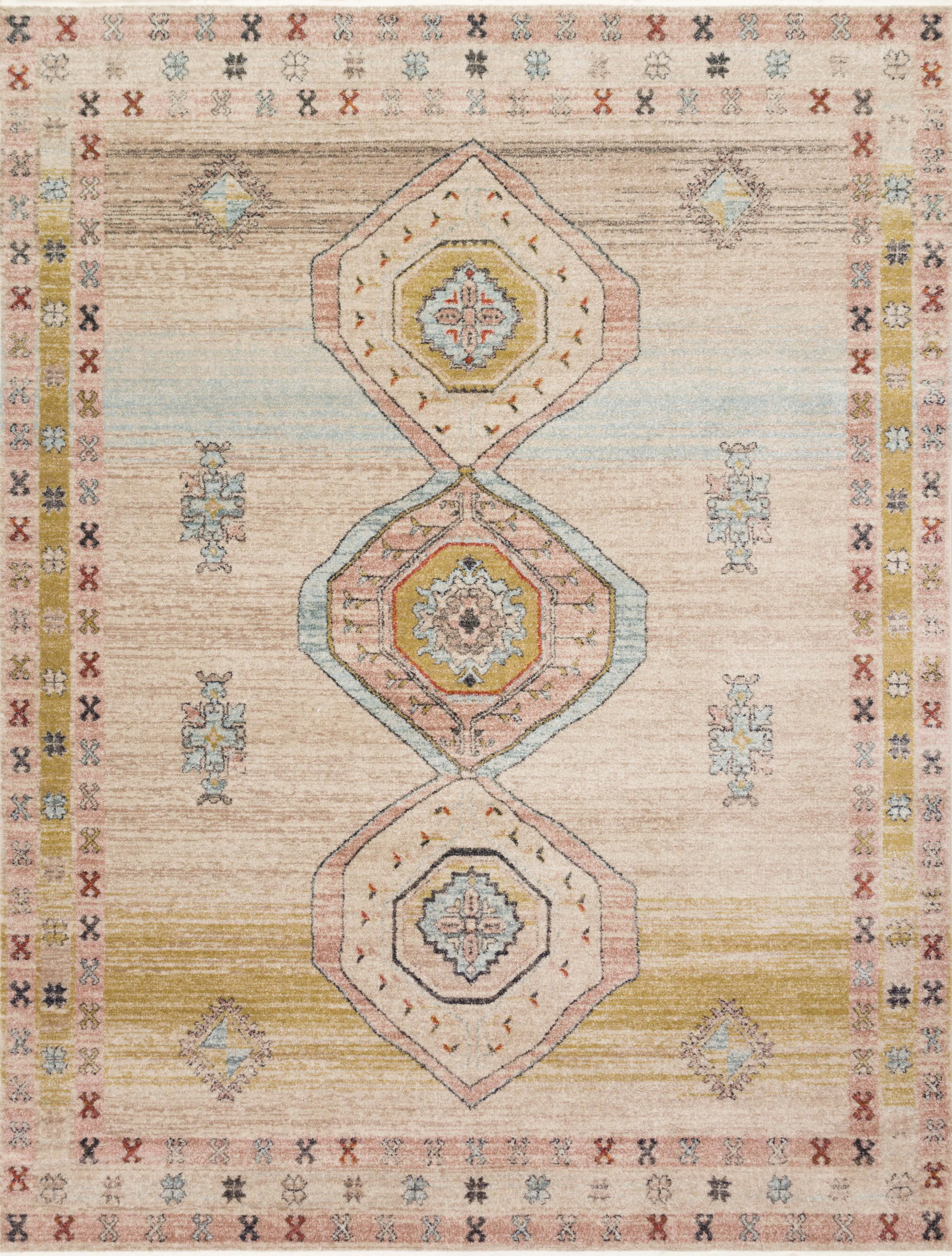 Graham Rug Magnolia Home by Joanna Gaines - GRA-04 Ant.Ivory/Multi