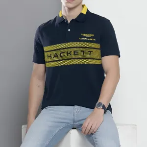 Hackett London Premium Navy R Polo Shirt