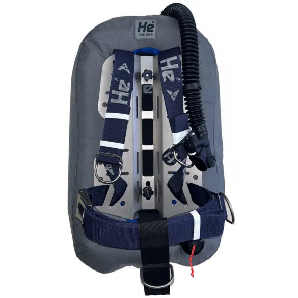 Helium Dive STS-30 Single Tank Wing System