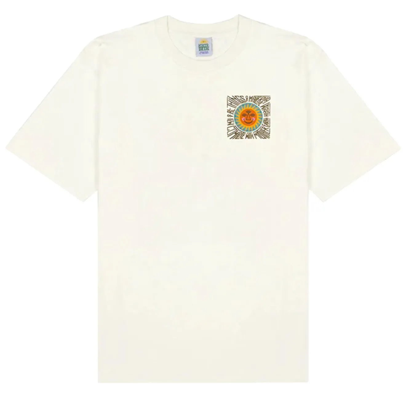 Hikerdelic Material Worth SS T-shirt Off White