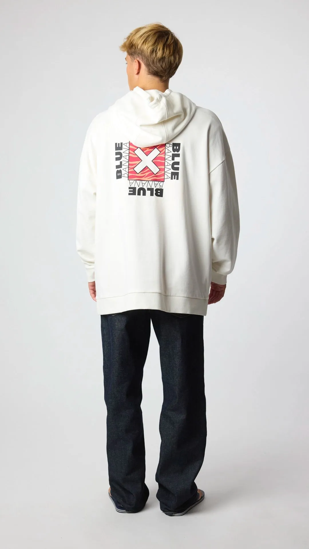 HOODIE FOAM BLANCO ROTO