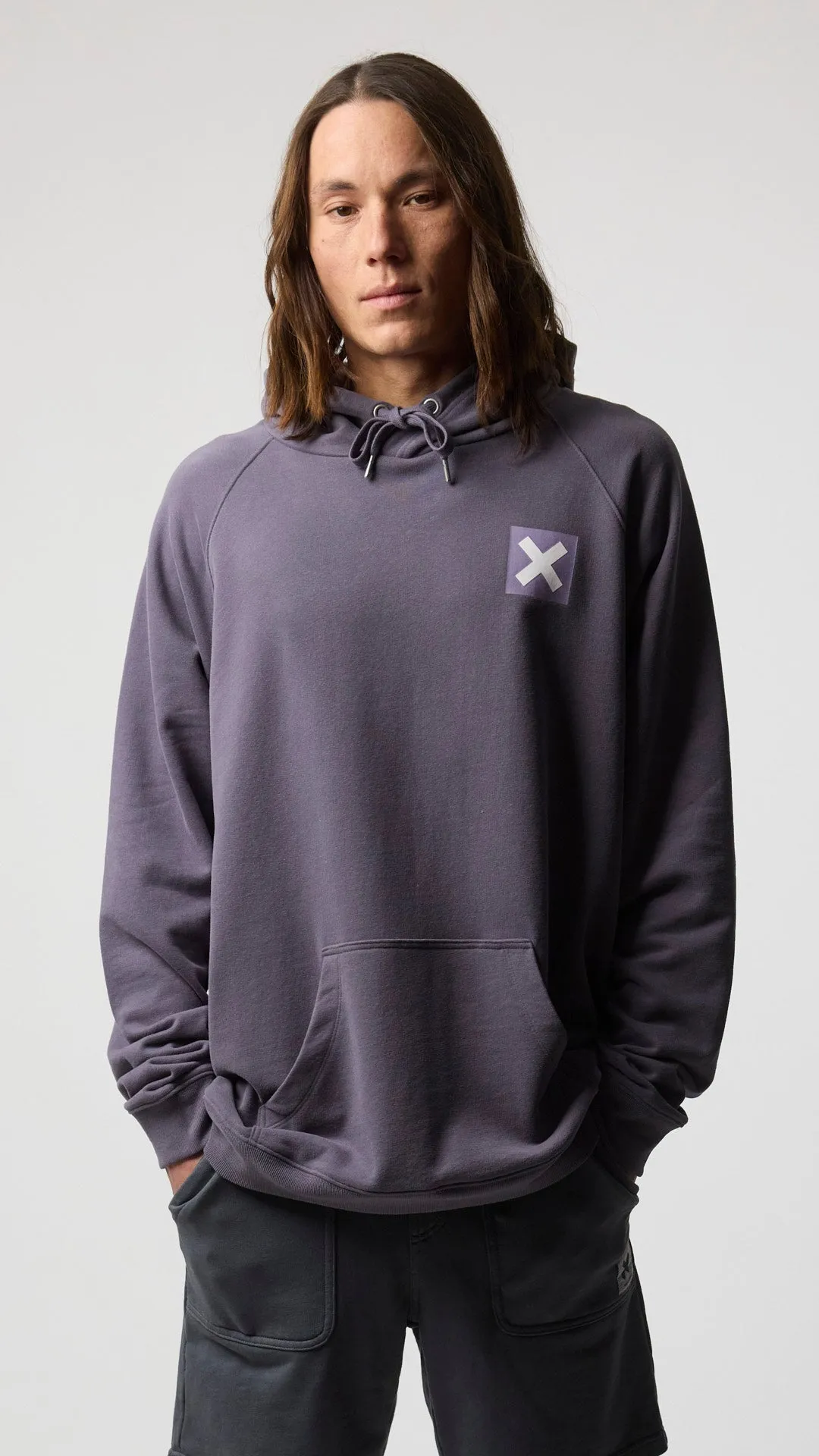 HOODIE NATURE CHALKBOARD GREY
