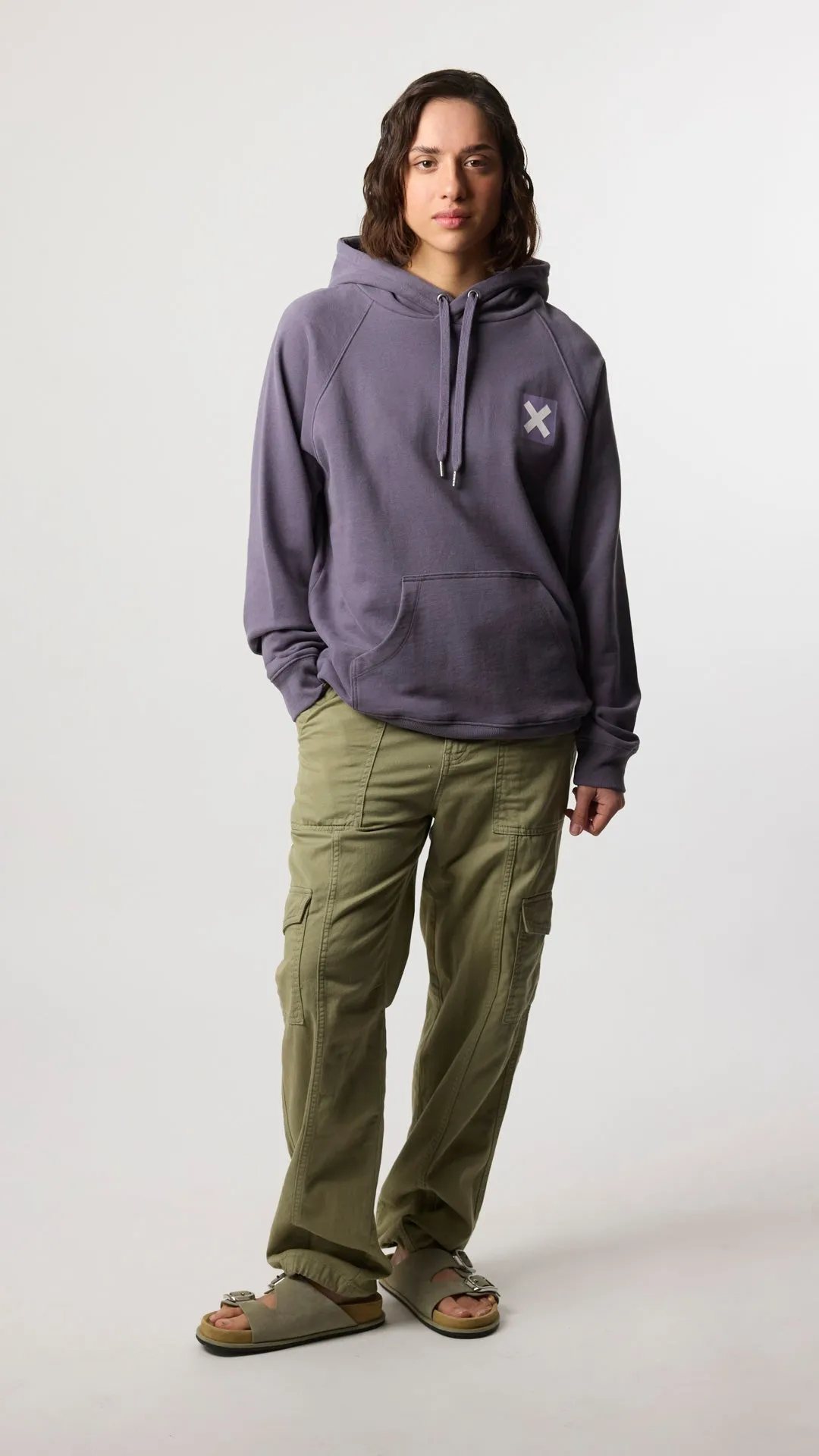 HOODIE NATURE CHALKBOARD GREY