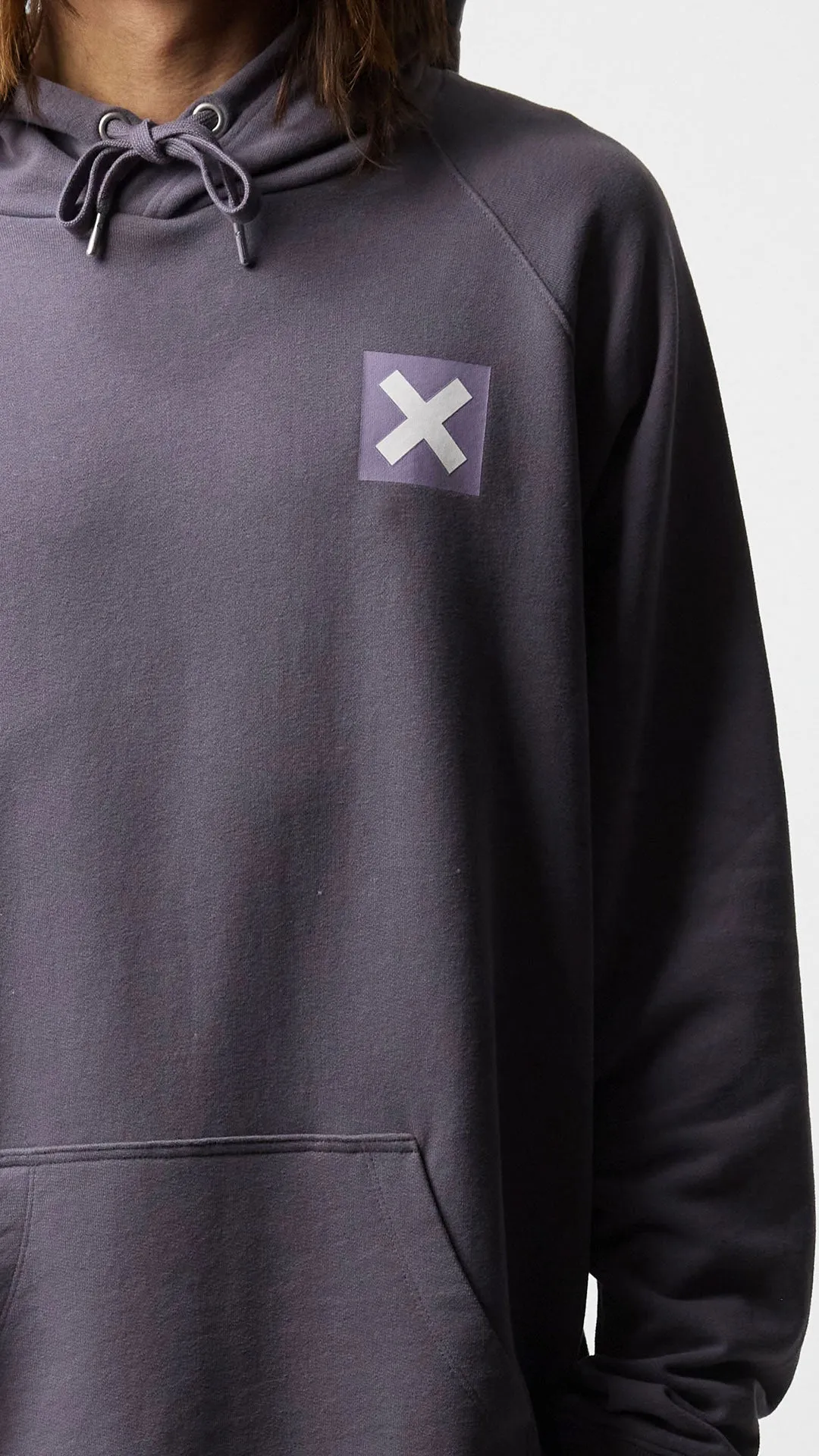 HOODIE NATURE CHALKBOARD GREY