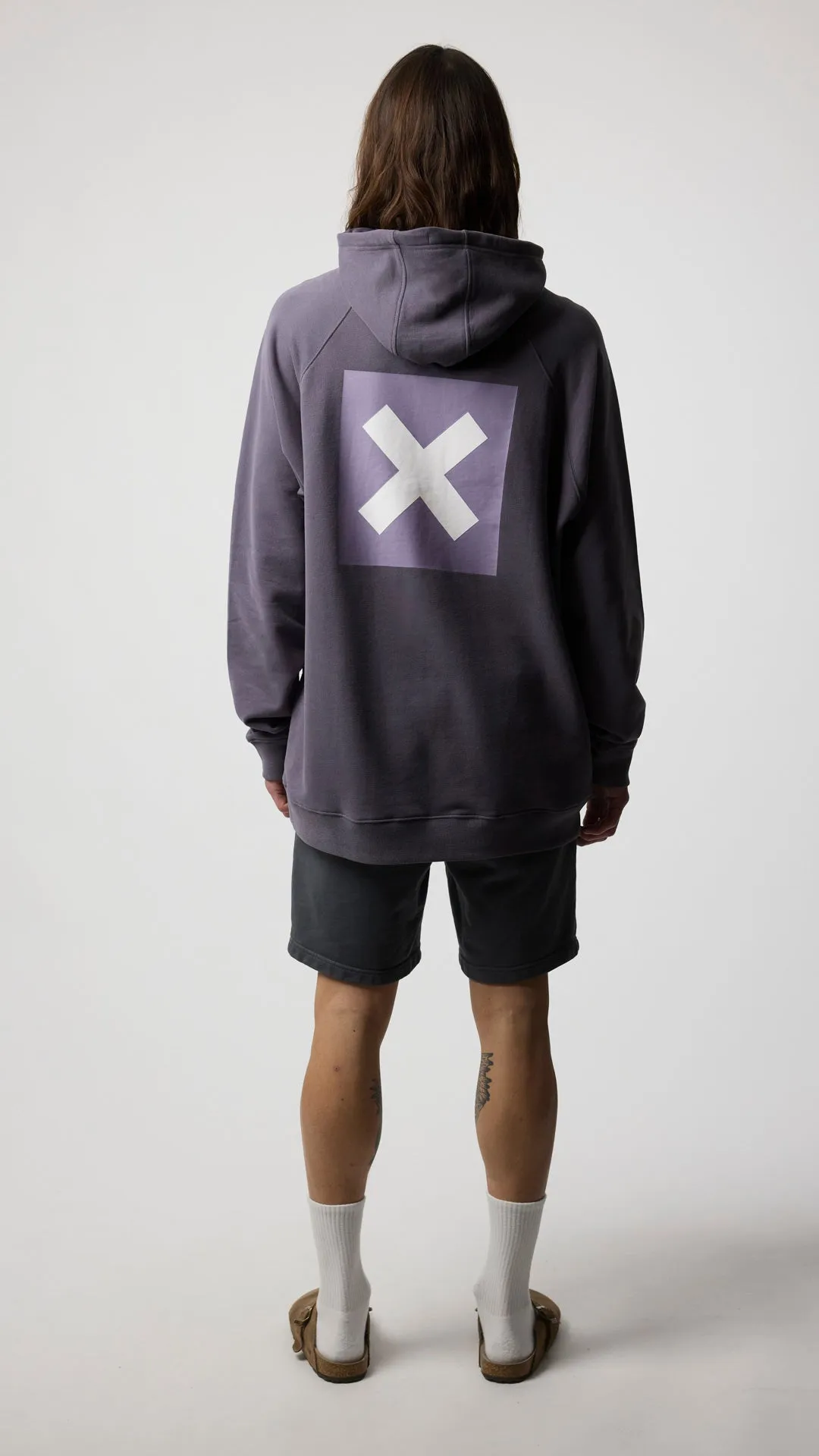 HOODIE NATURE CHALKBOARD GREY