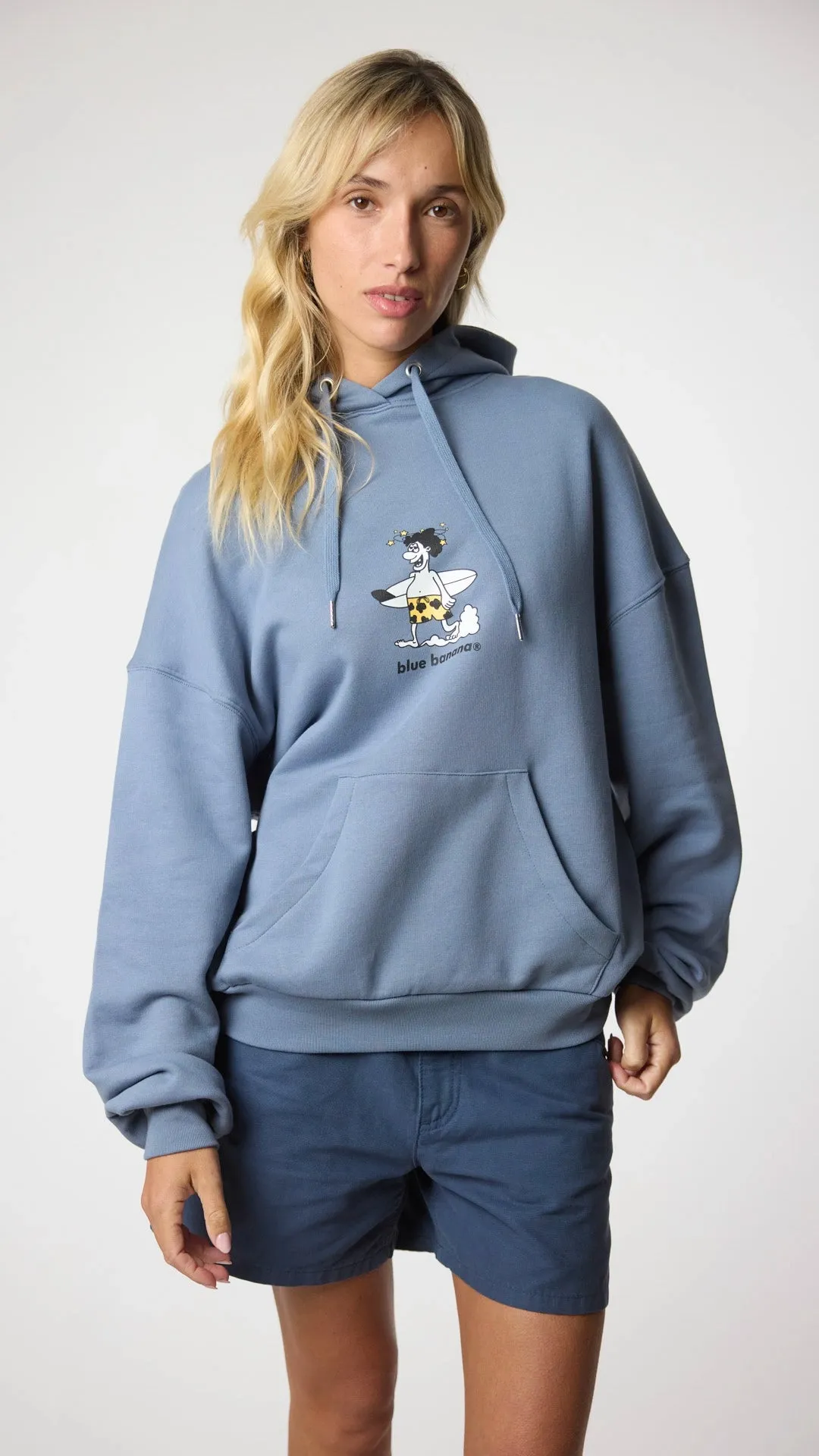 HOODIE WIPEOUT SKY BLUE