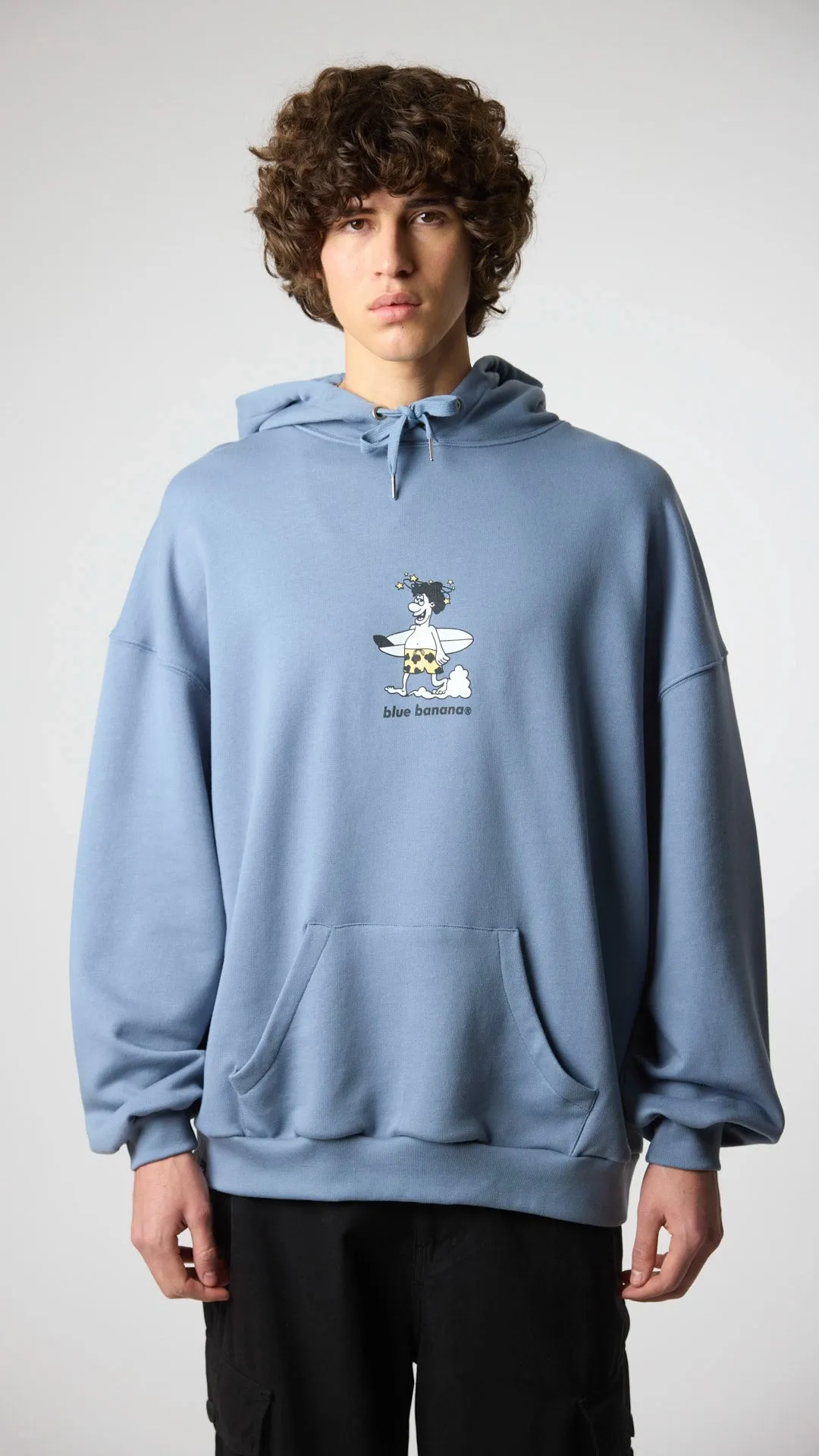 HOODIE WIPEOUT SKY BLUE