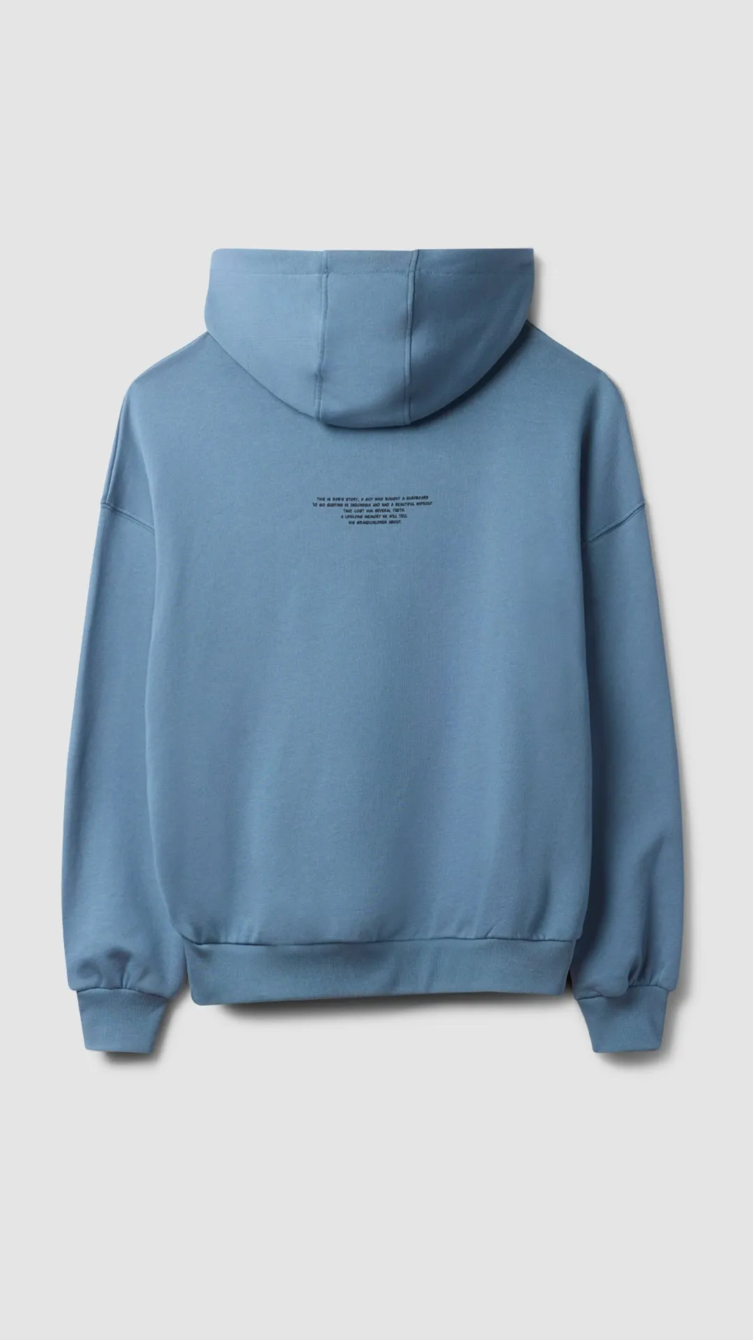 HOODIE WIPEOUT SKY BLUE