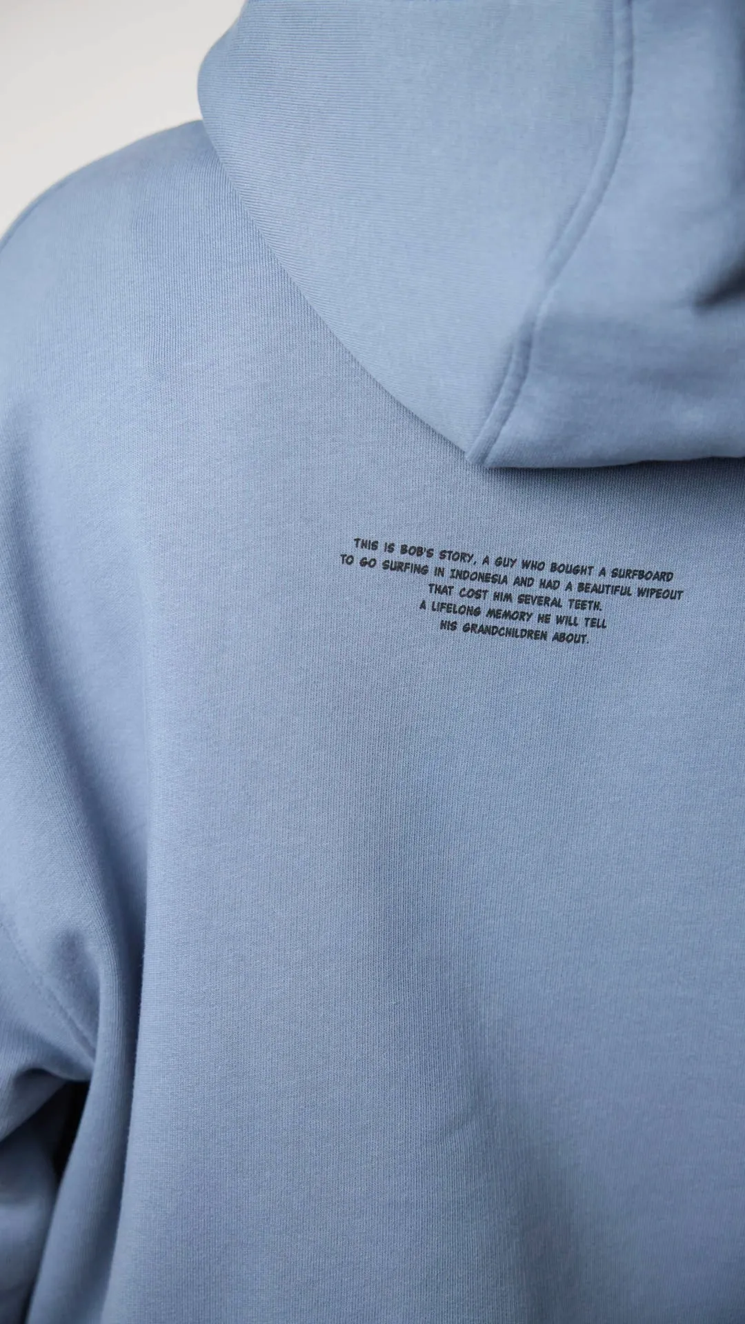 HOODIE WIPEOUT SKY BLUE