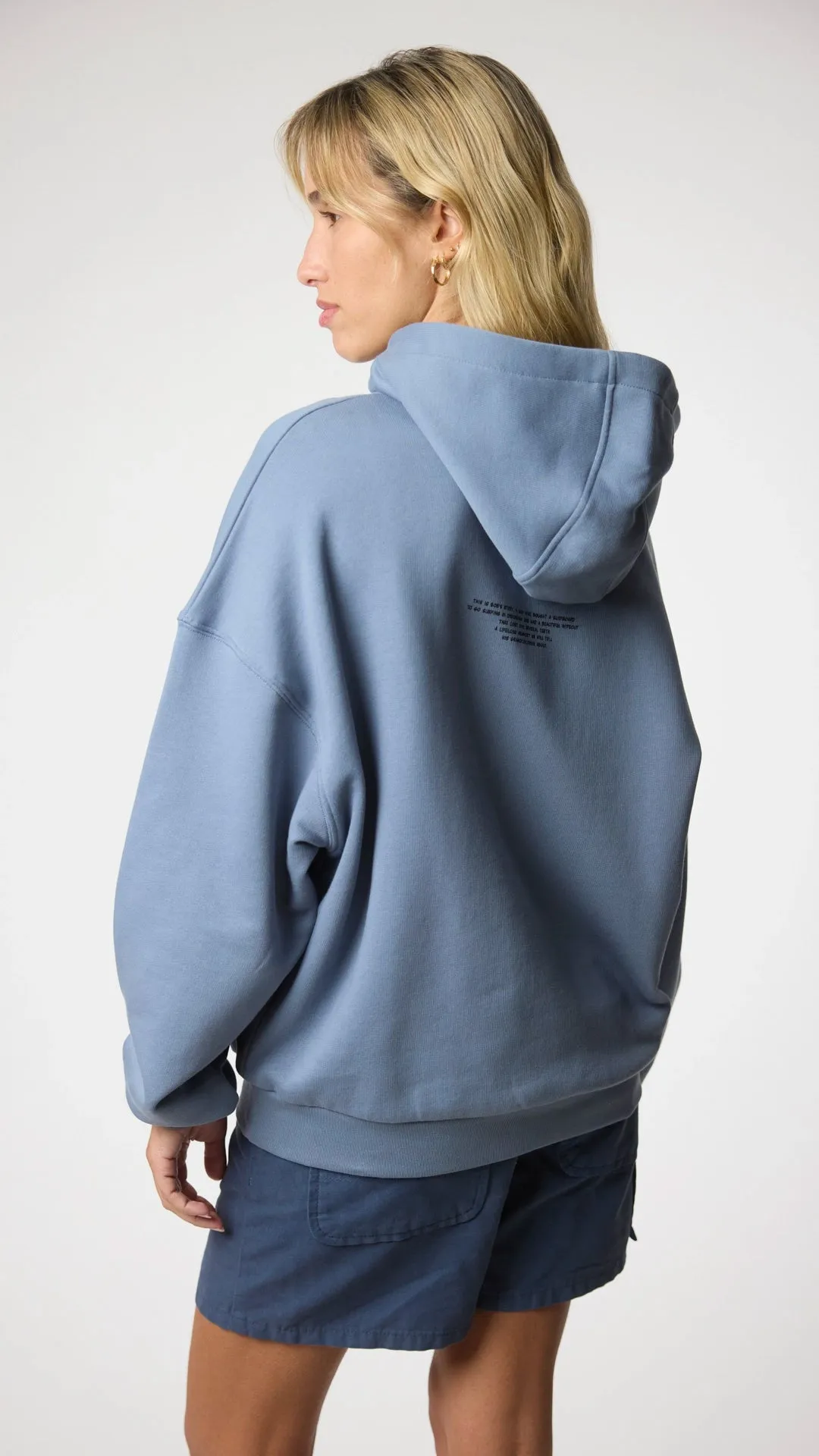 HOODIE WIPEOUT SKY BLUE