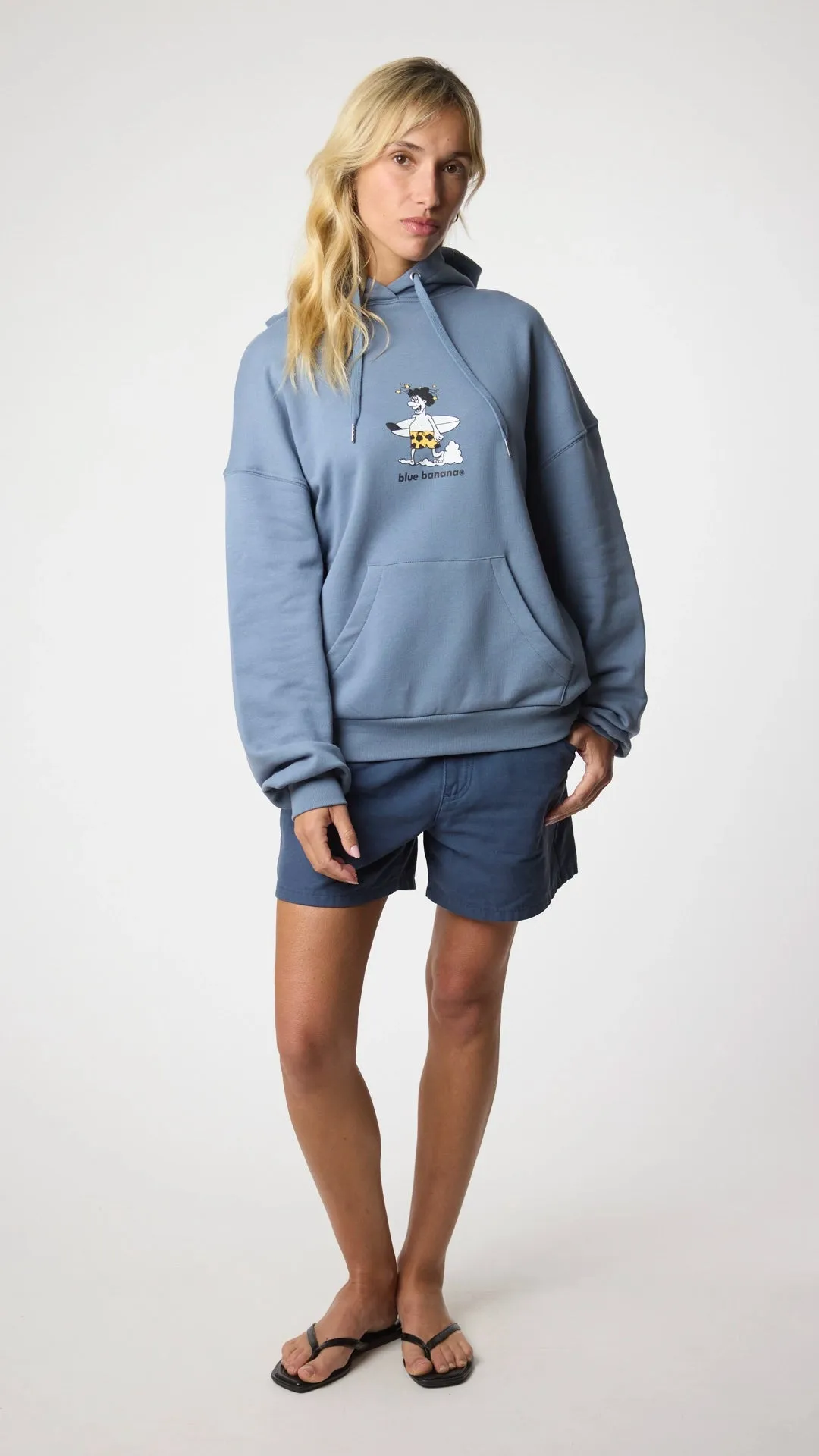 HOODIE WIPEOUT SKY BLUE