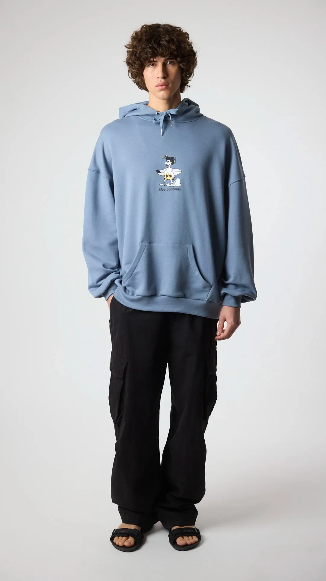 HOODIE WIPEOUT SKY BLUE