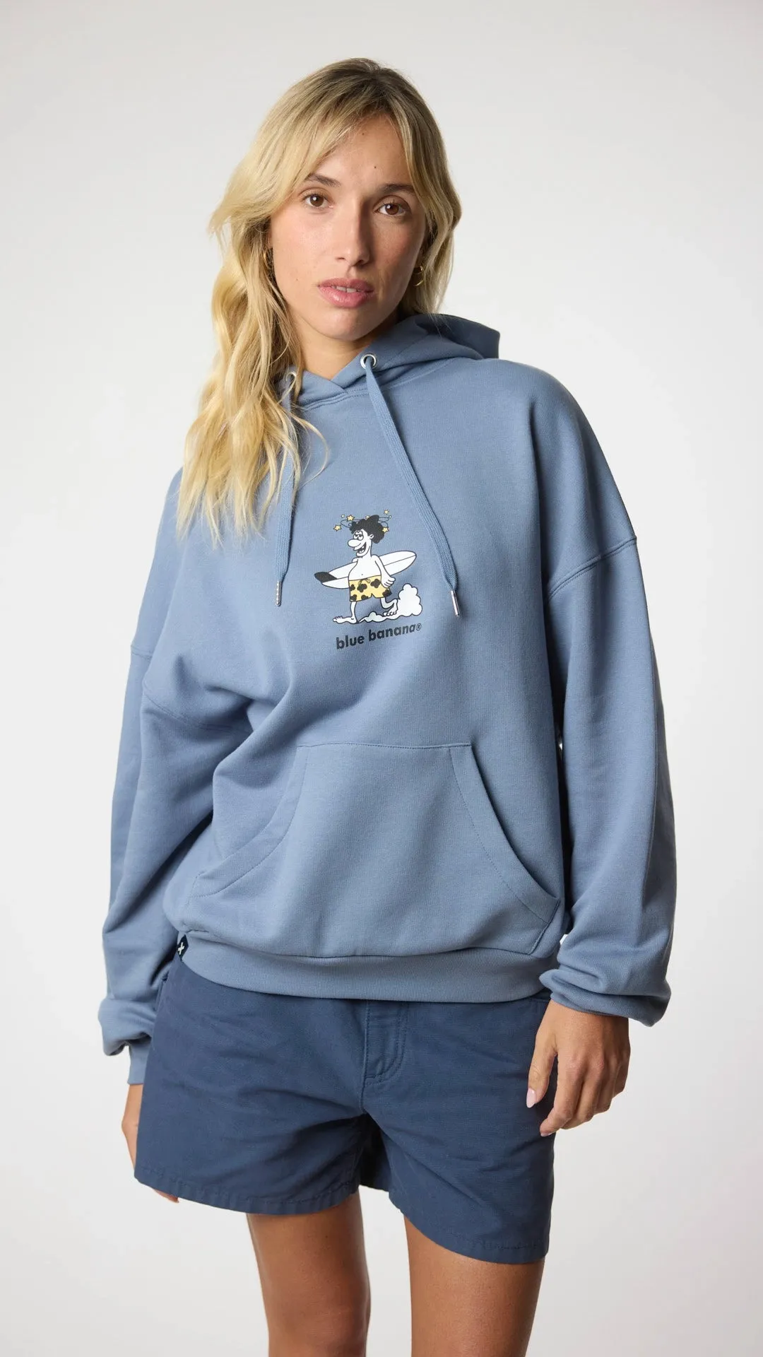 HOODIE WIPEOUT SKY BLUE