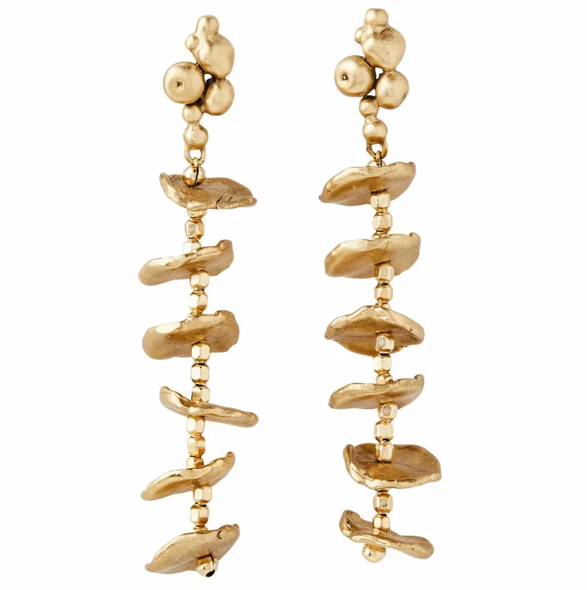 Hoya Bronze Statement Earring