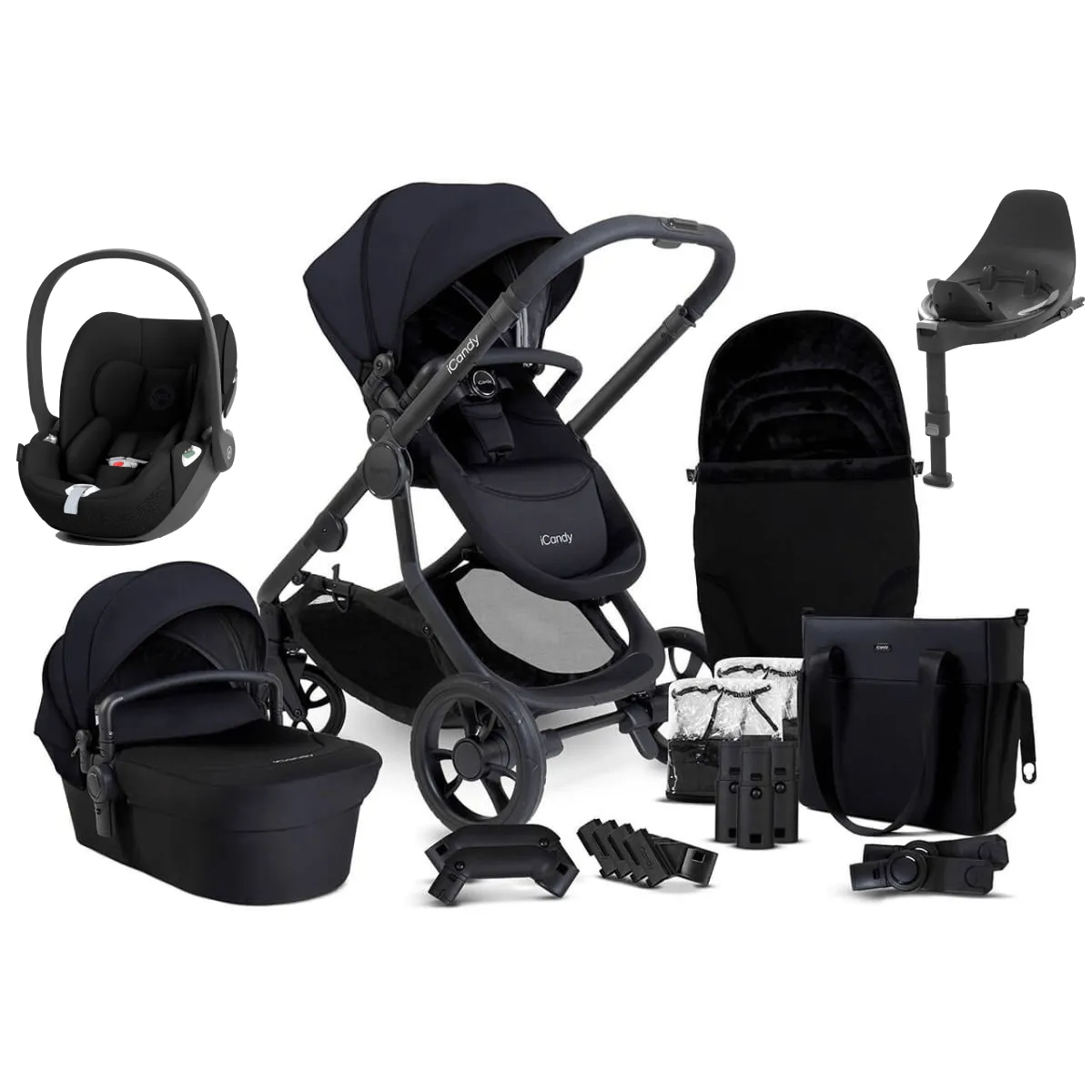 iCandy Orange 4 Cloud T Travel System - Black