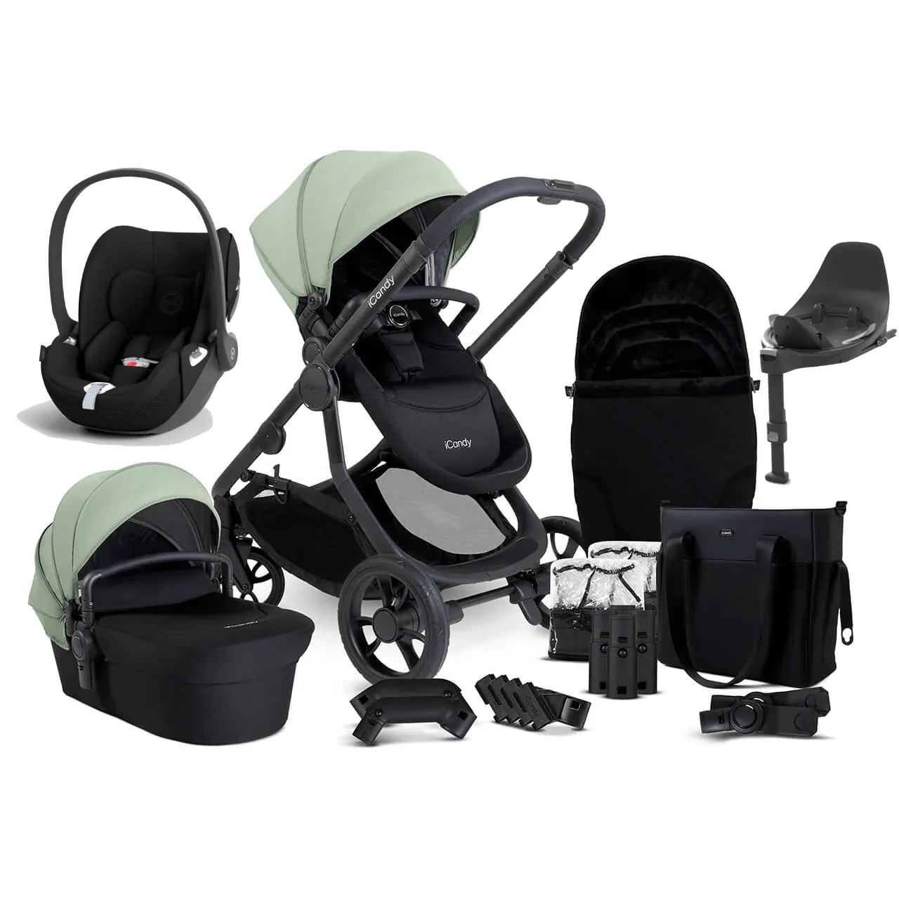 iCandy Orange 4 Cloud T Travel System - Pistachio