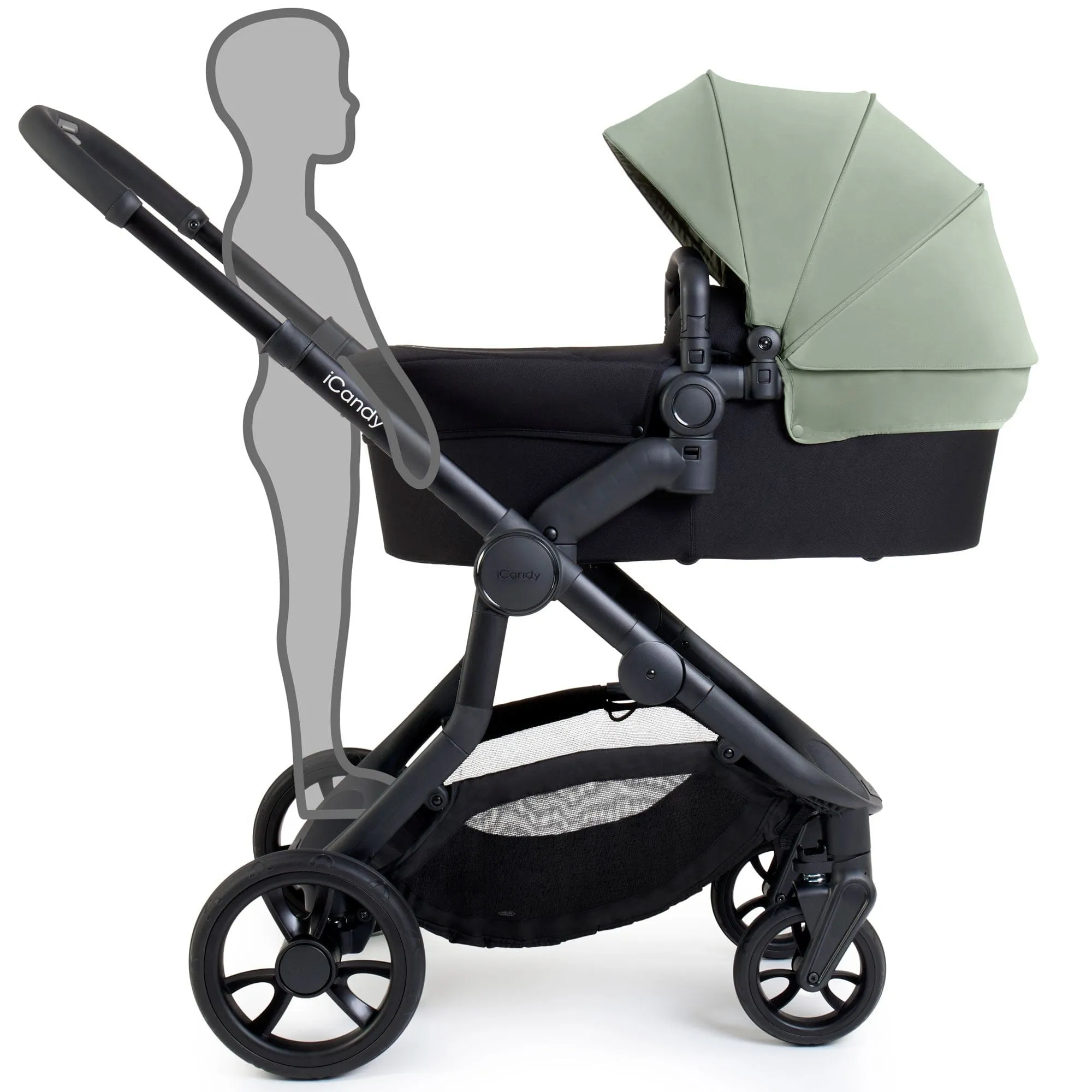 iCandy Orange 4 Complete Travel System with Cocoon in Pistachio