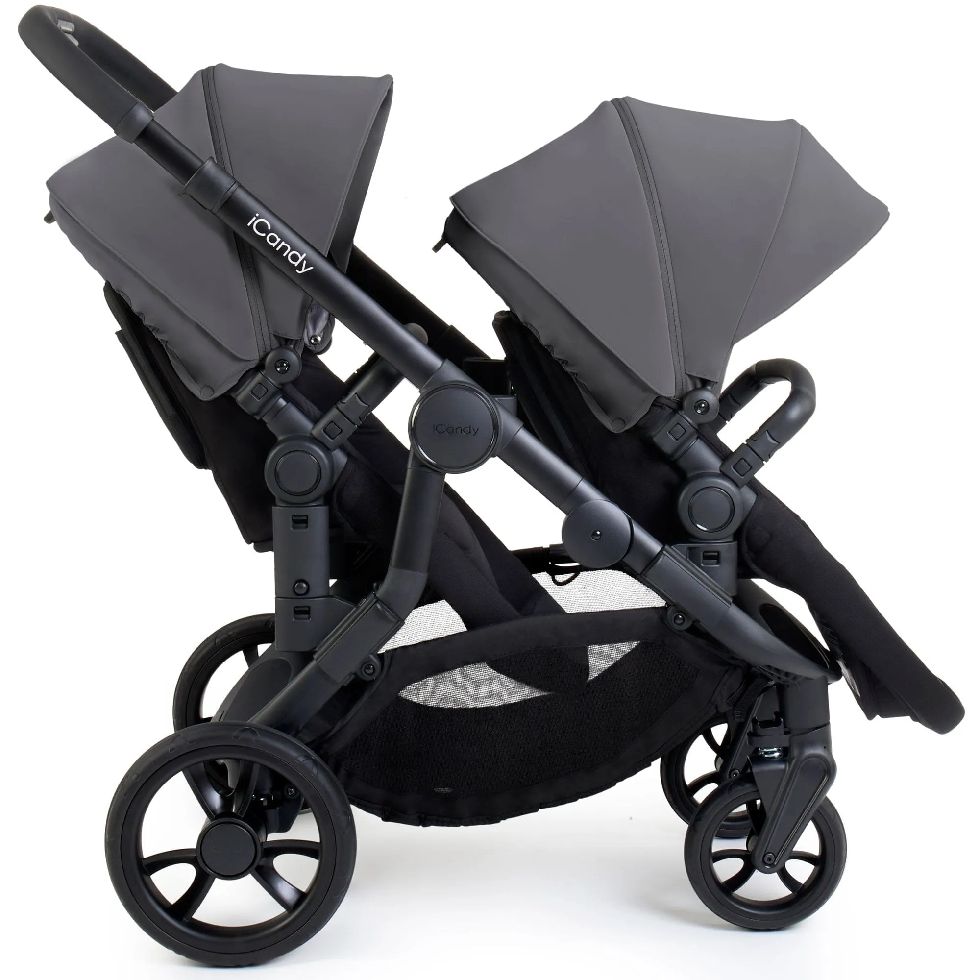 iCandy Orange 4 Twin Complete Cocoon Travel System in Fossil