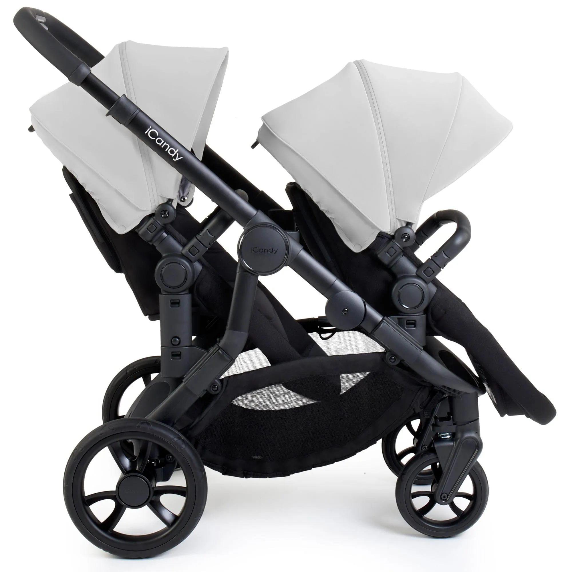 iCandy Orange 4 Twin Complete Cocoon Travel System in Glacier