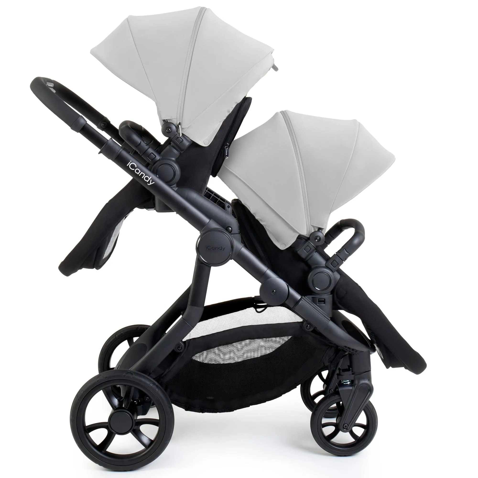 iCandy Orange 4 Twin Complete Cocoon Travel System in Glacier