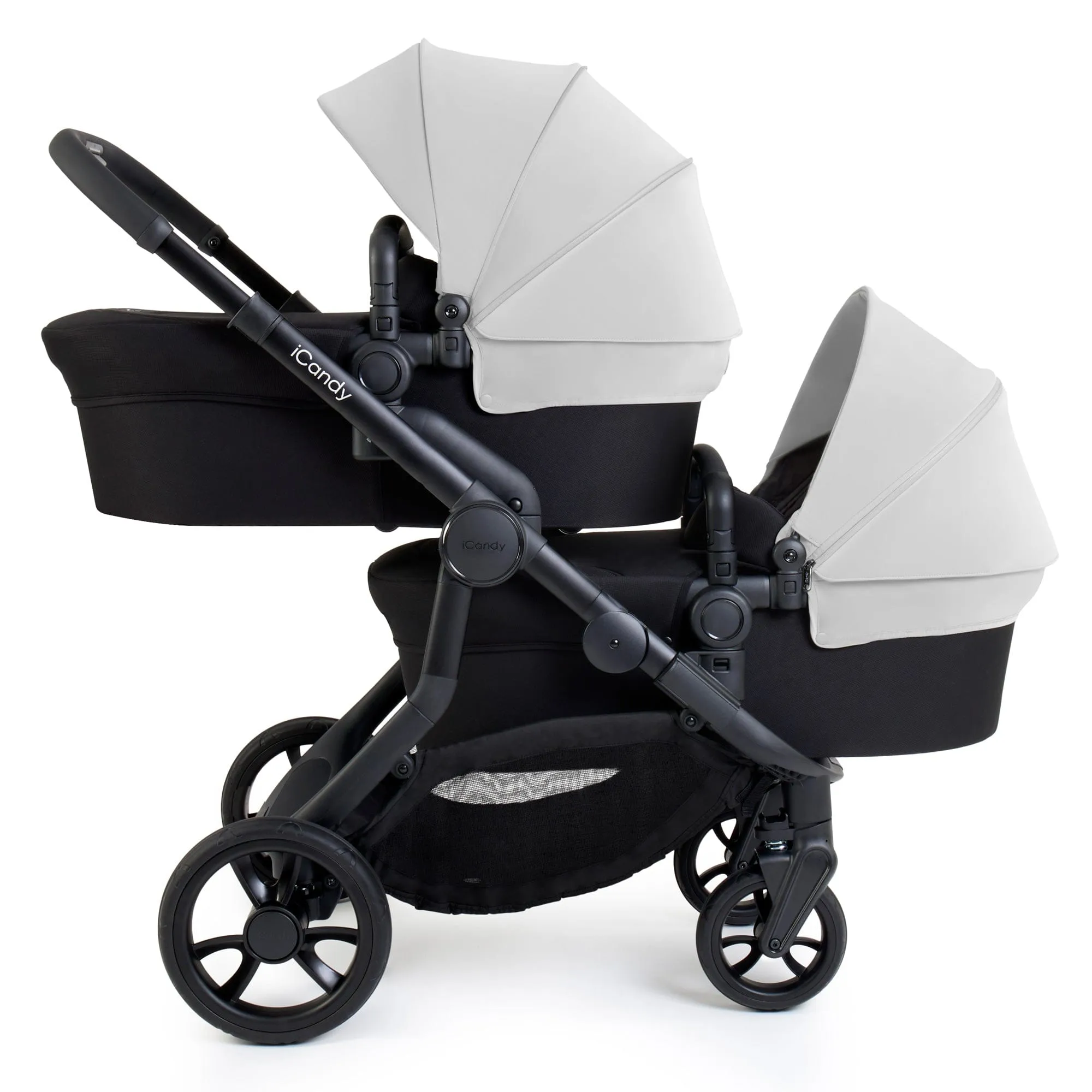 iCandy Orange 4 Twin Complete Cocoon Travel System in Glacier
