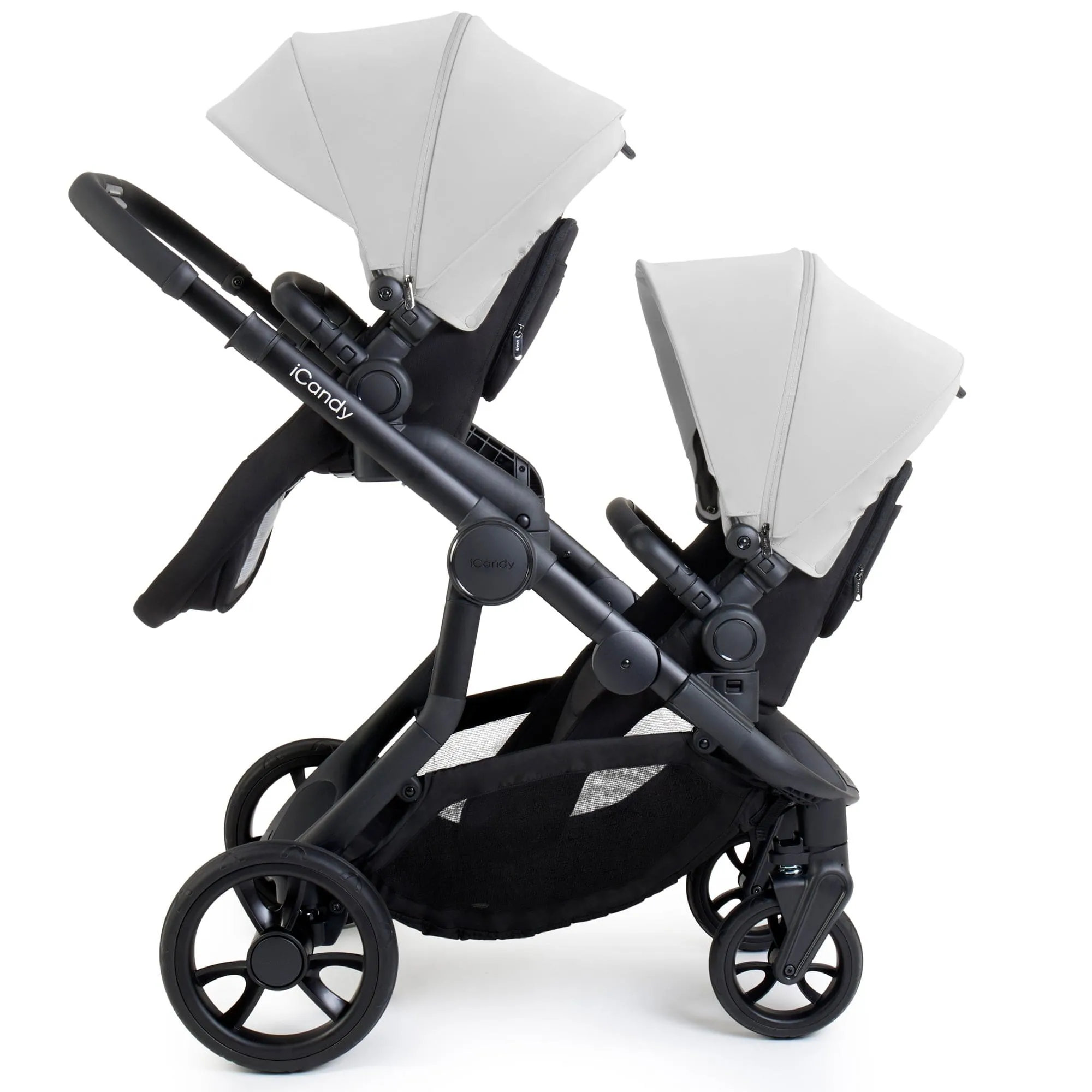 iCandy Orange 4 Twin Complete Cocoon Travel System in Glacier
