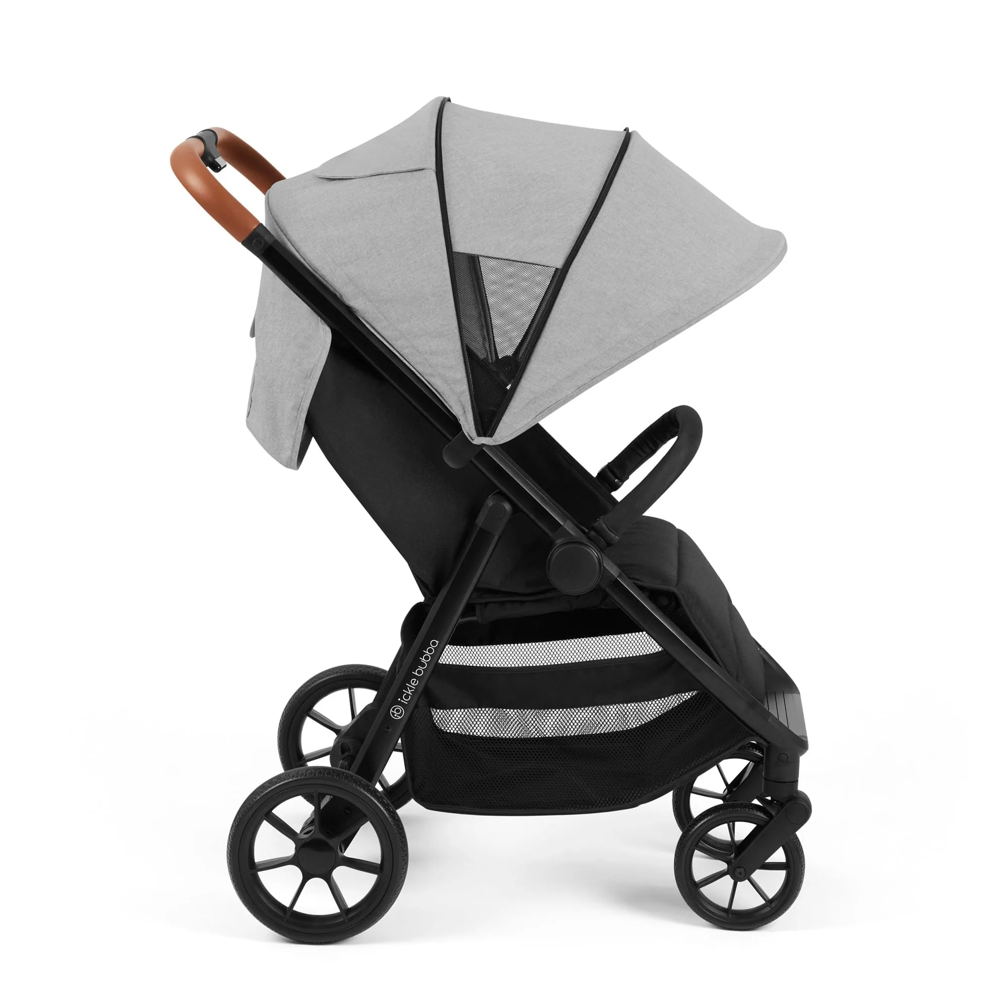 Ickle Bubba Stomp Stride Max Stroller - Pearl Grey