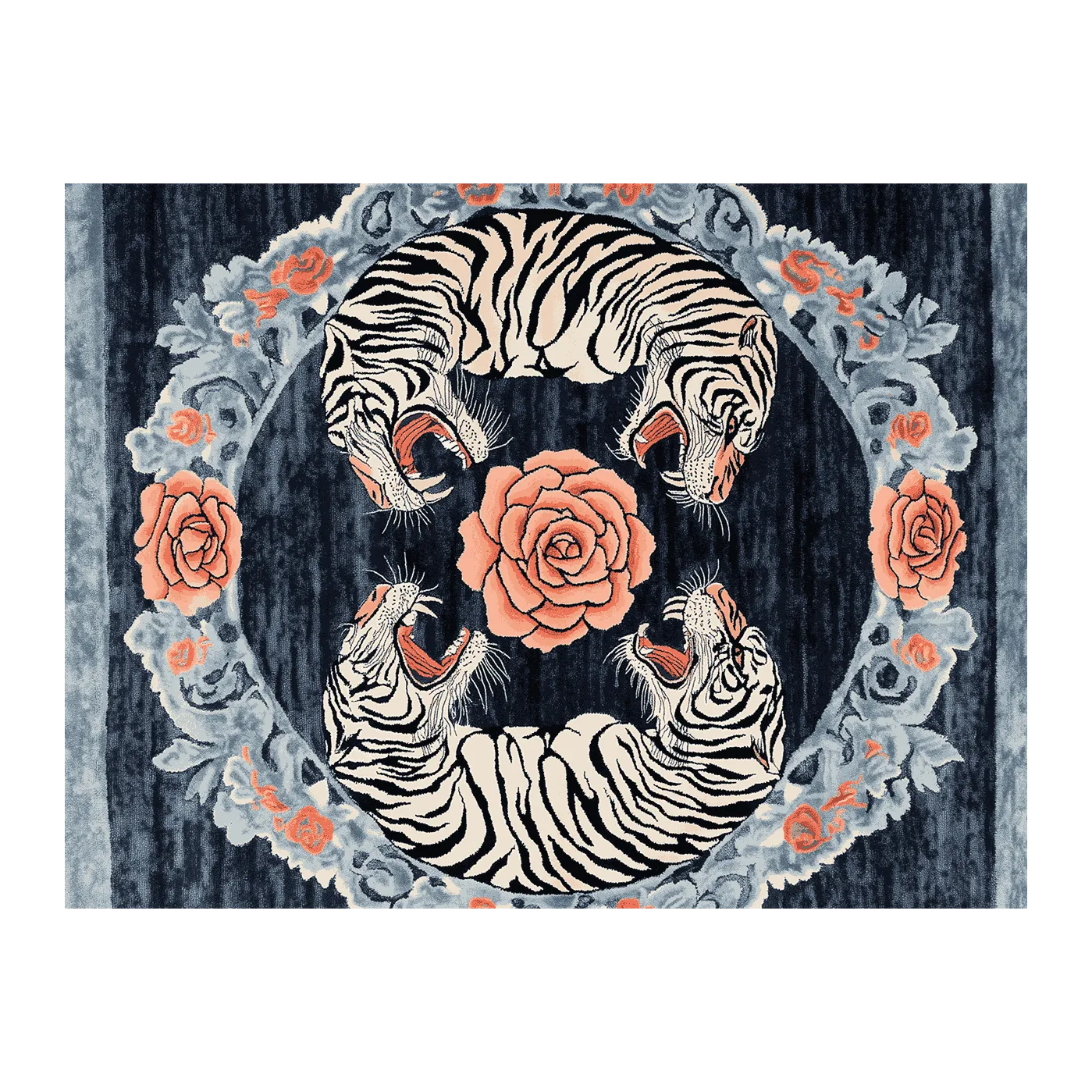 Imperial Roar Hand Tufted Rug