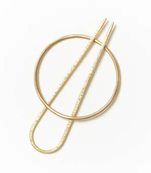Indukala Full Moon Hair Slide with Stick