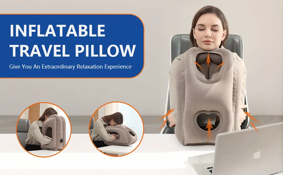 Inflatable Travel Pillow