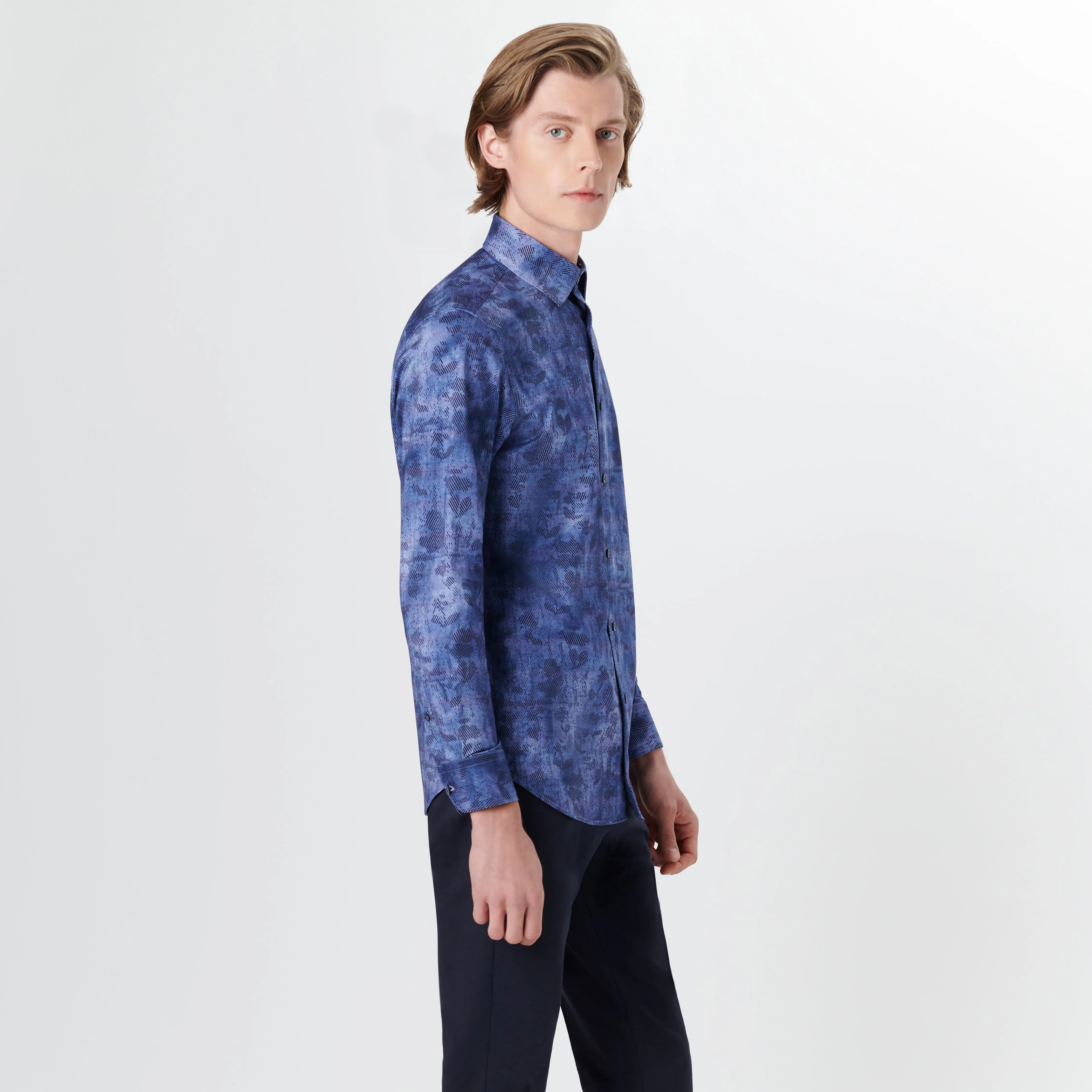 JAMES Abstract Print OoohCotton Shirt