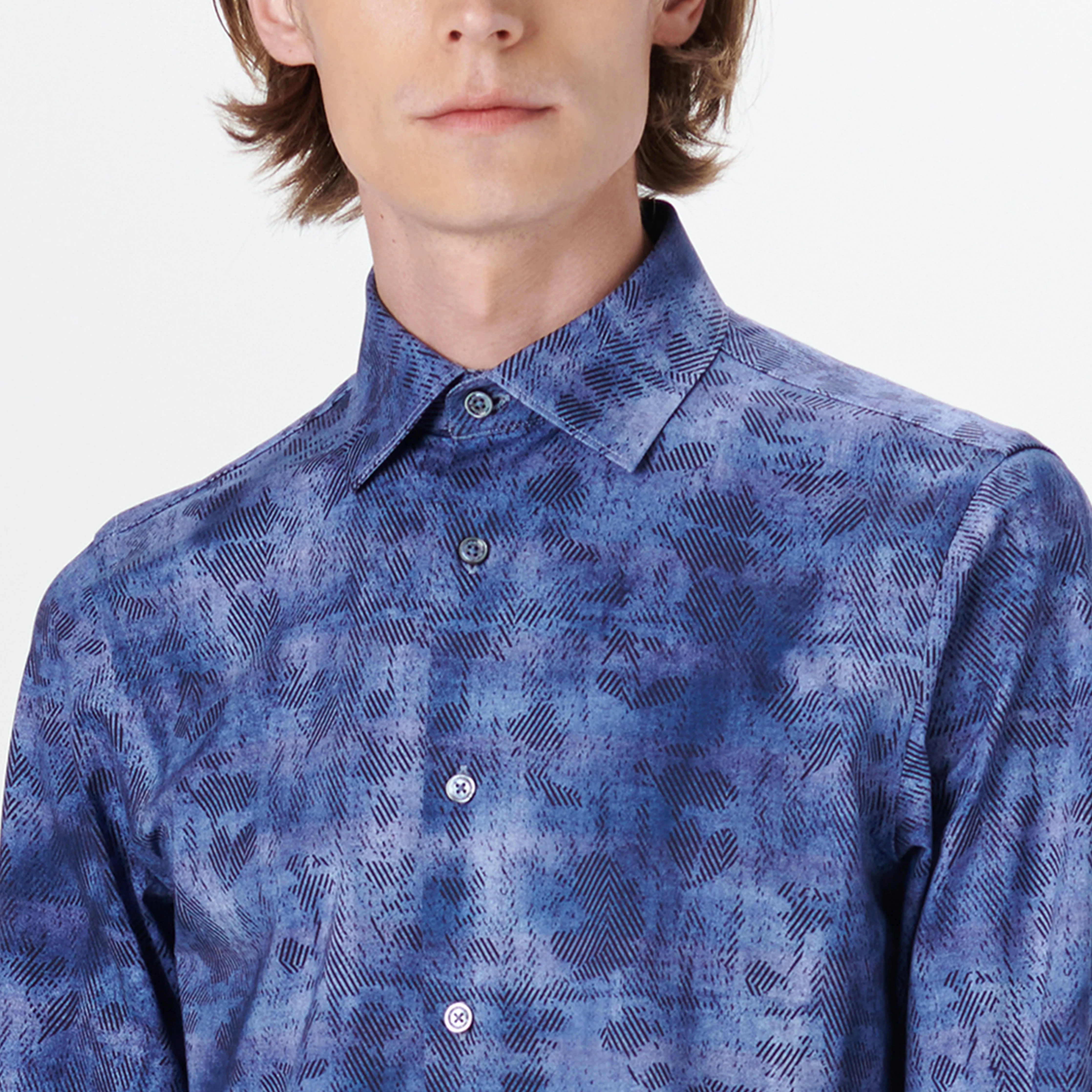 JAMES Abstract Print OoohCotton Shirt