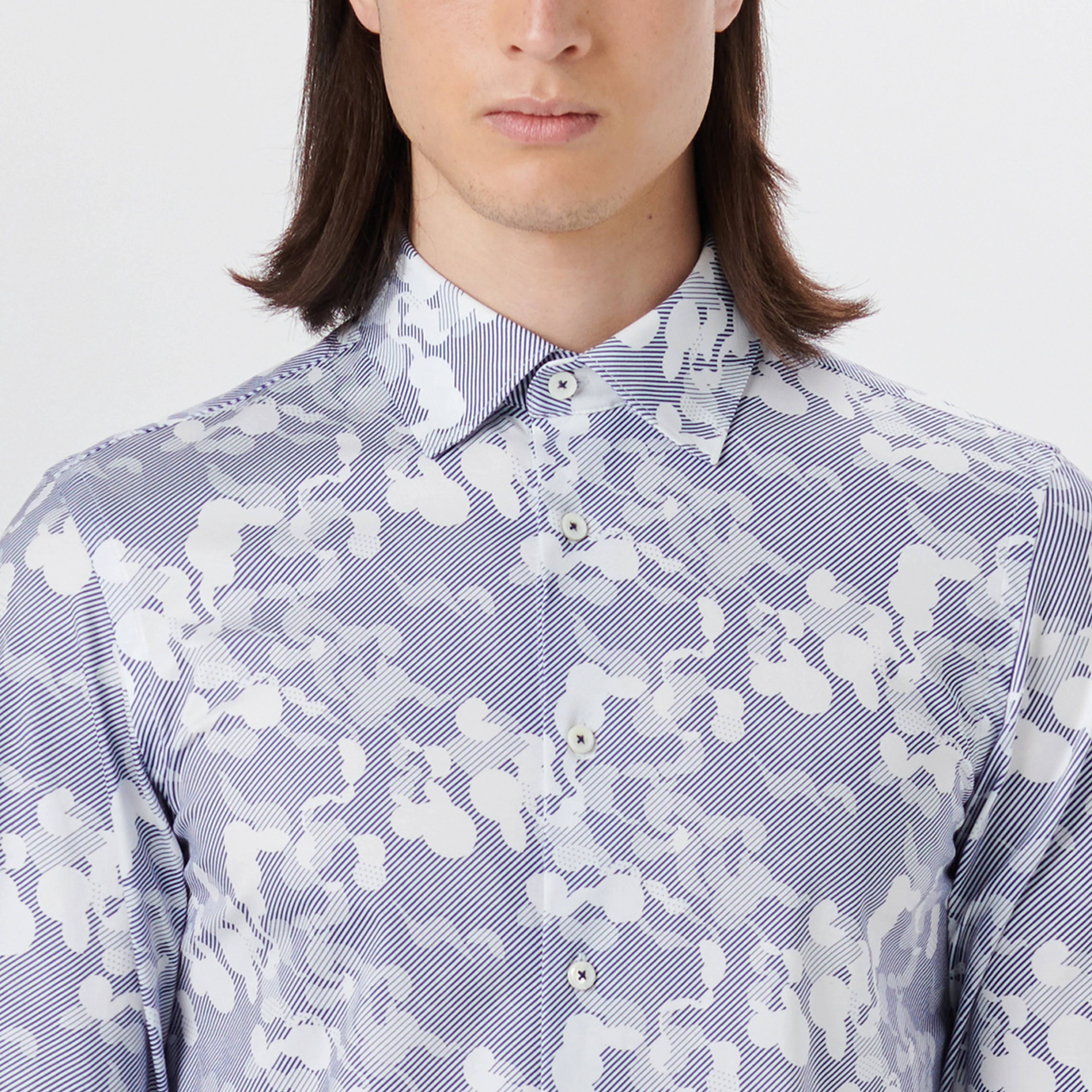 JAMES Abstract Print OoohCotton Shirt