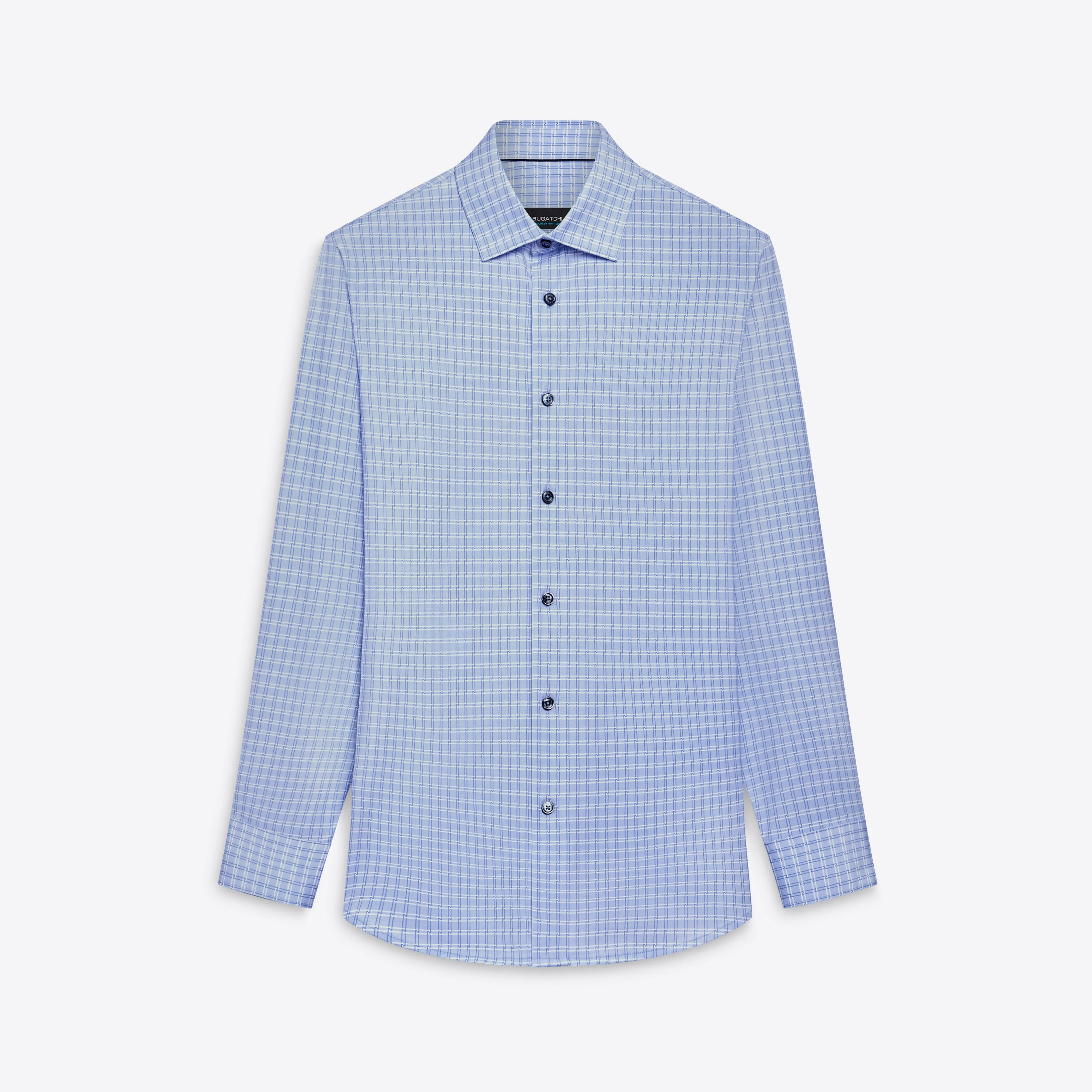 JAMES Basketweave Check OoohCotton Shirt