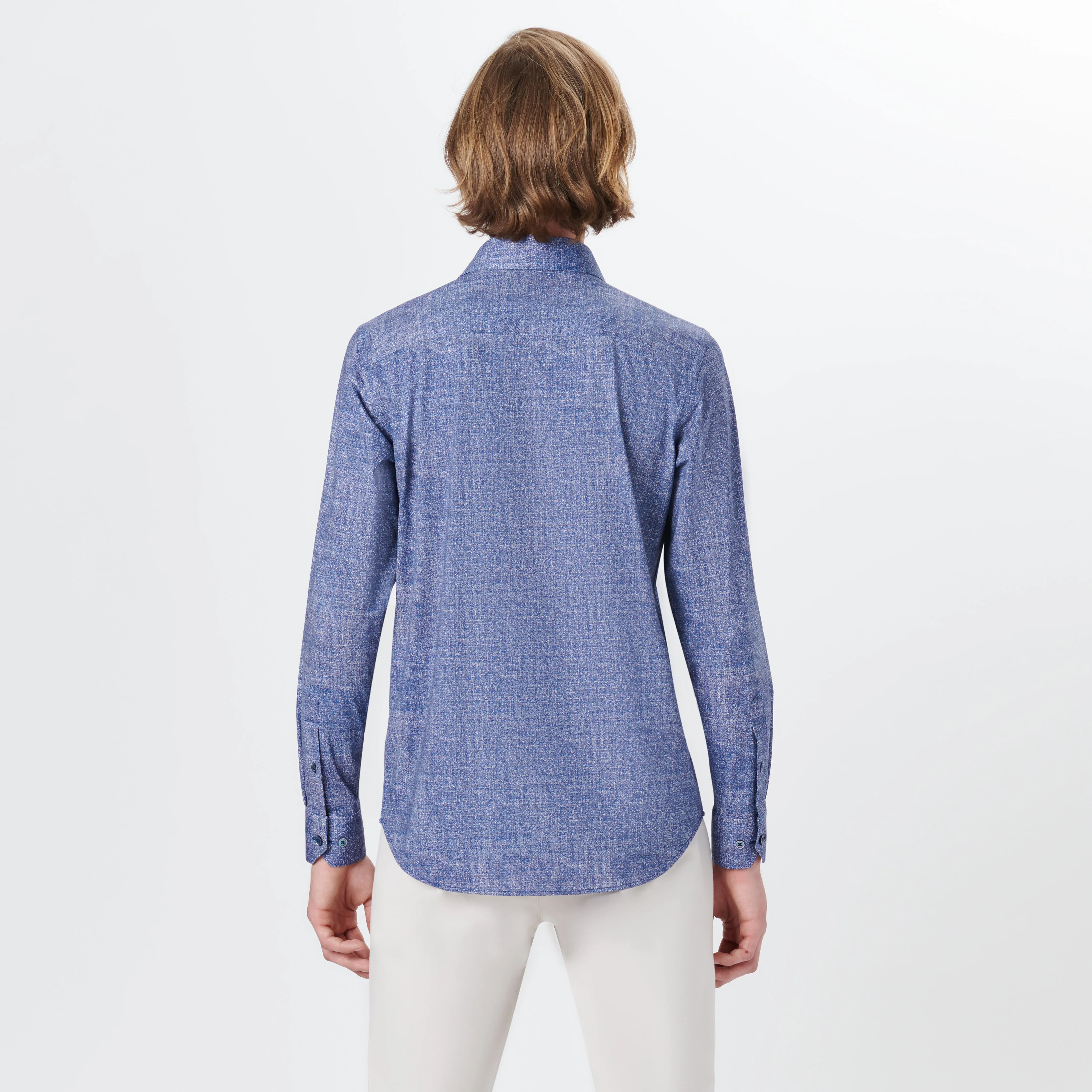 JAMES Chambray Print OoohCotton Shirt