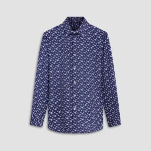 James Floral Pin Check OoohCotton Shirt
