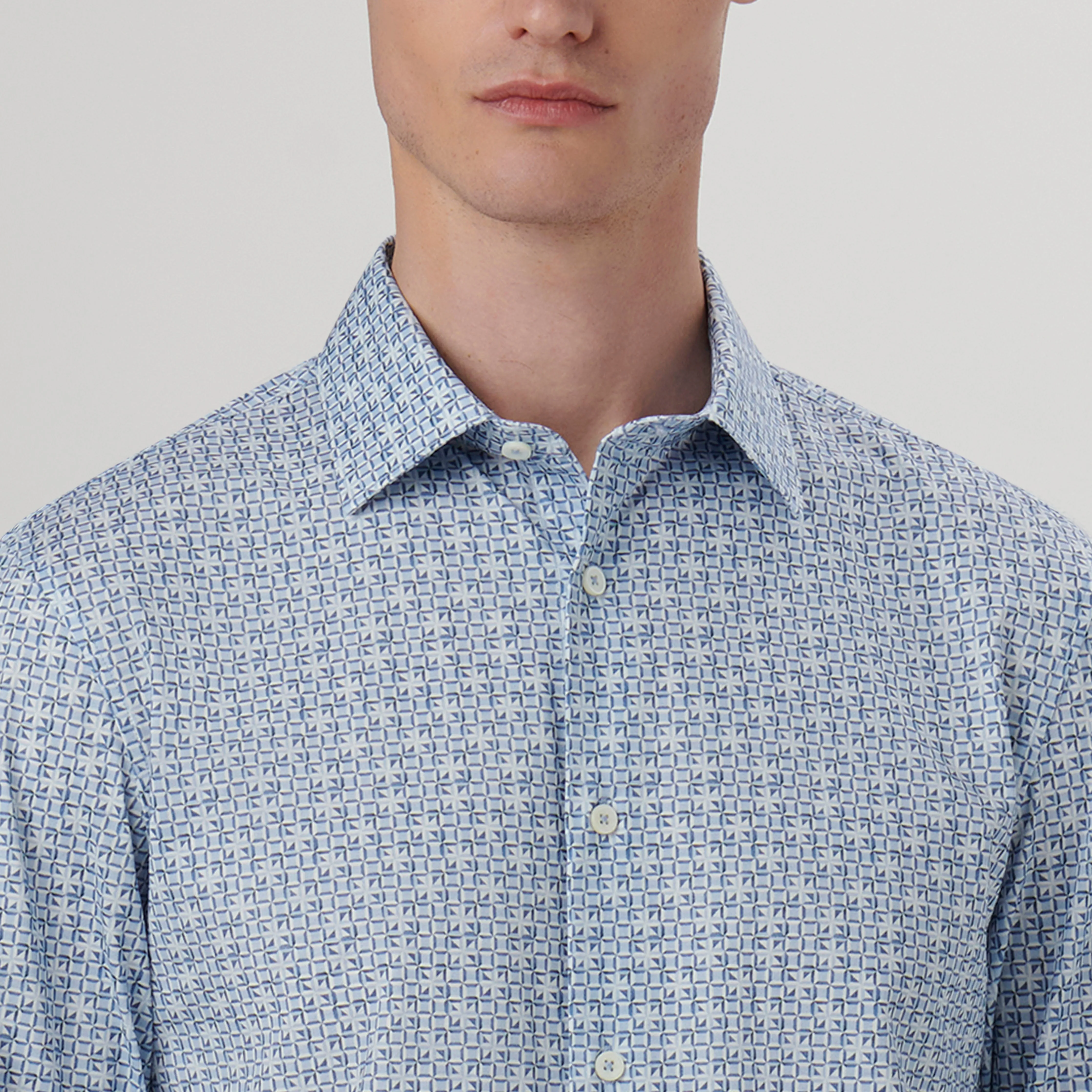 James Geometric OoohCotton Shirt