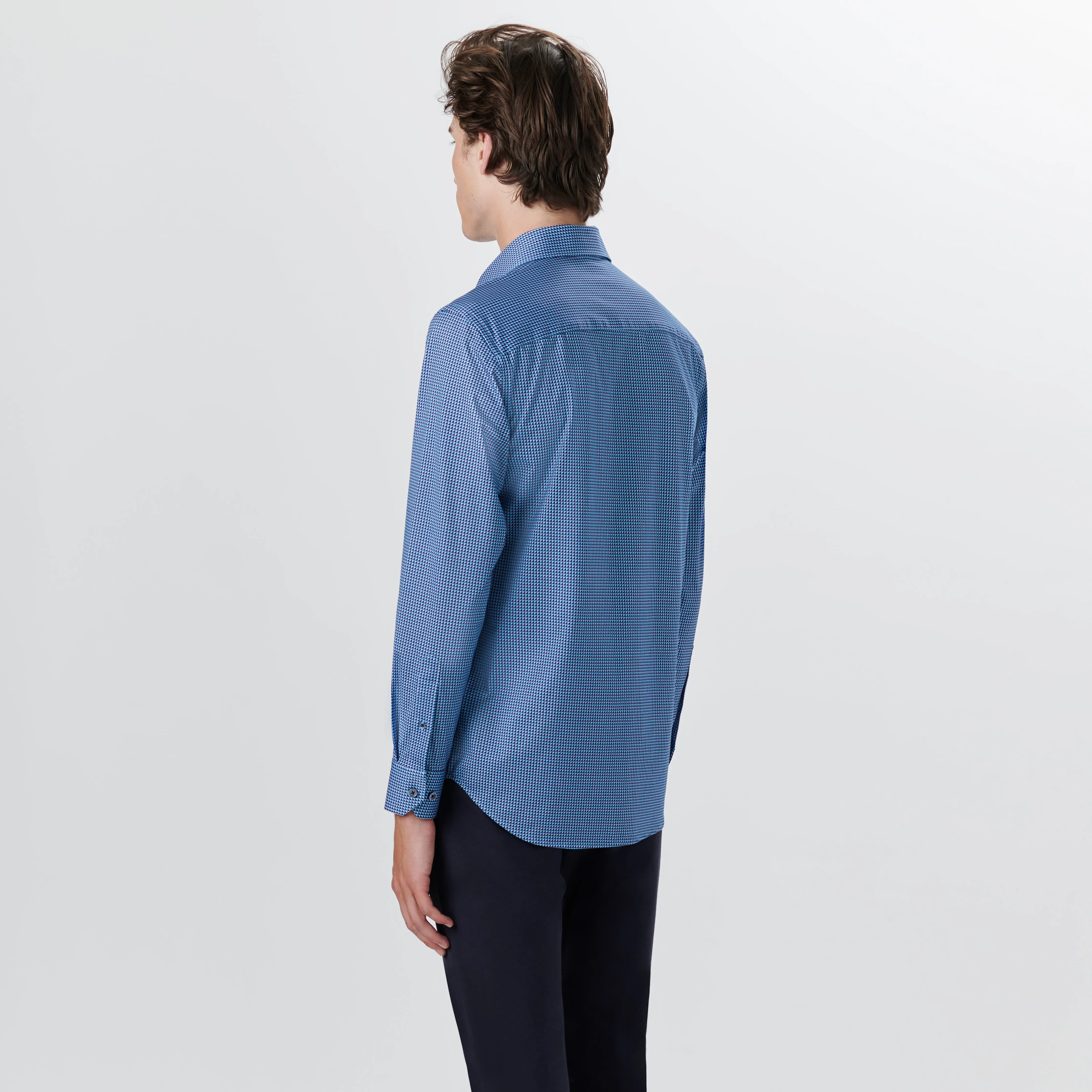 JAMES Geometric Print OoohCotton Shirt