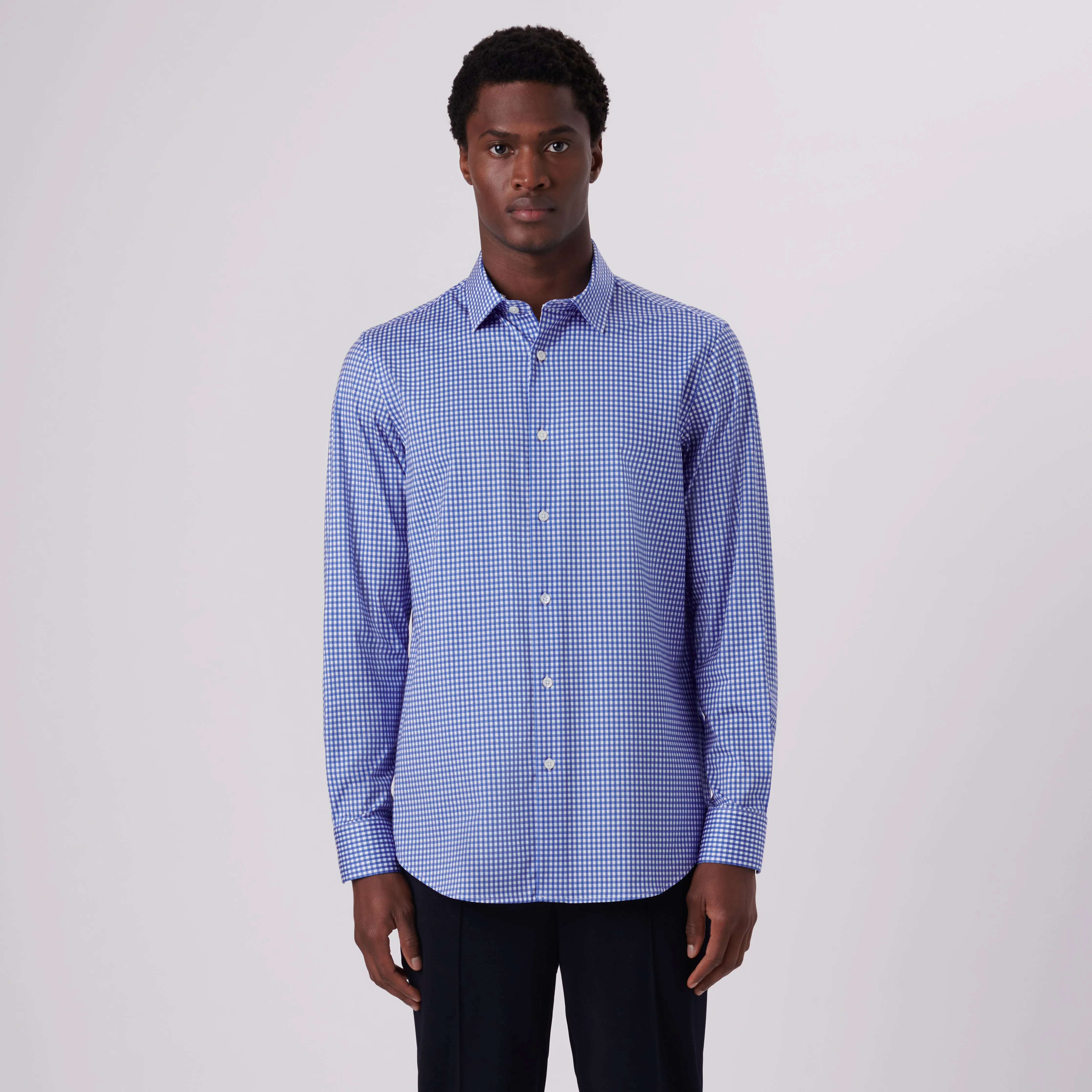 James Gingham Check Print OoohCotton Shirt