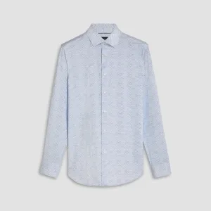 James Honeycomb Print OoohCotton Shirt