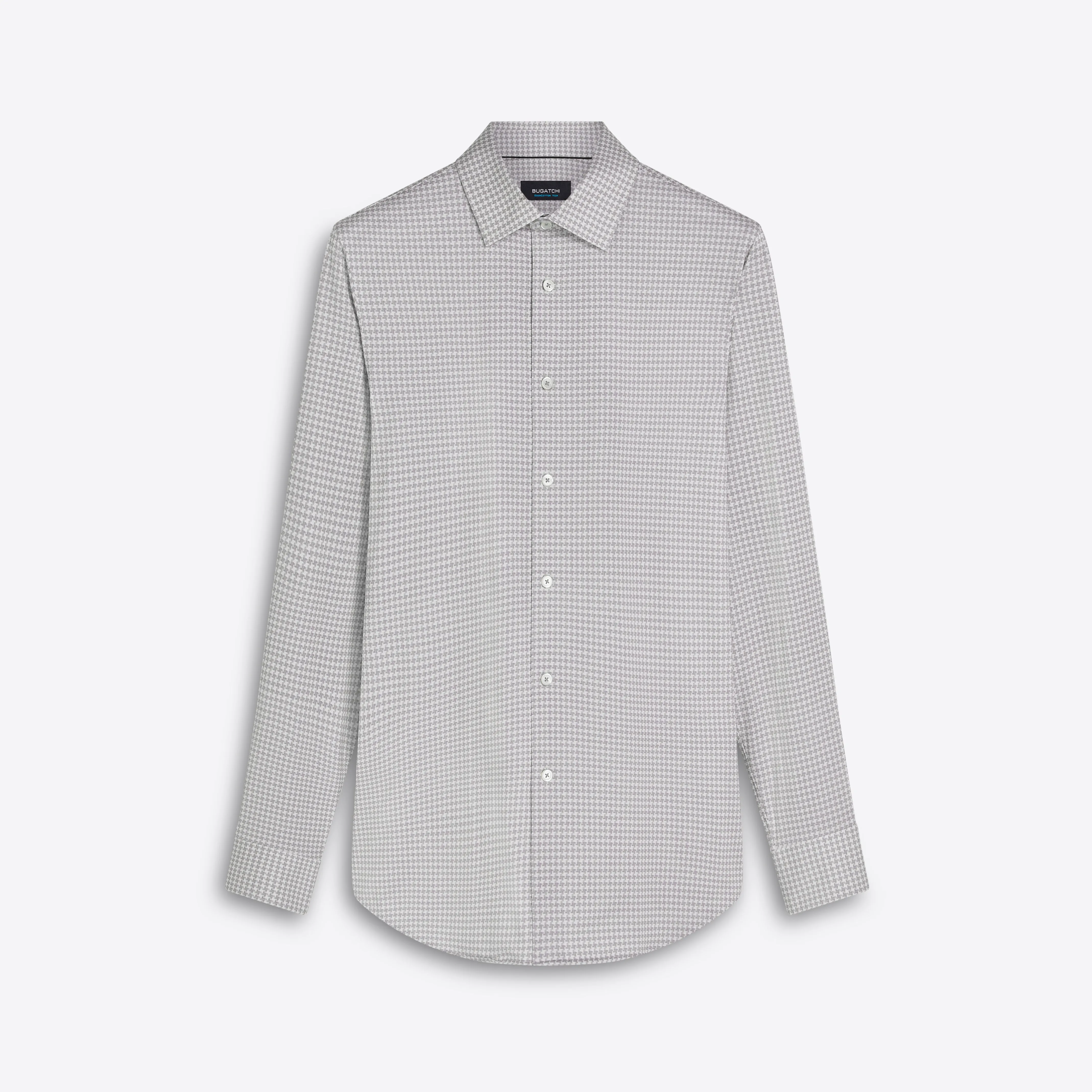 JAMES Hound's Tooth Check OoohCotton Shirt