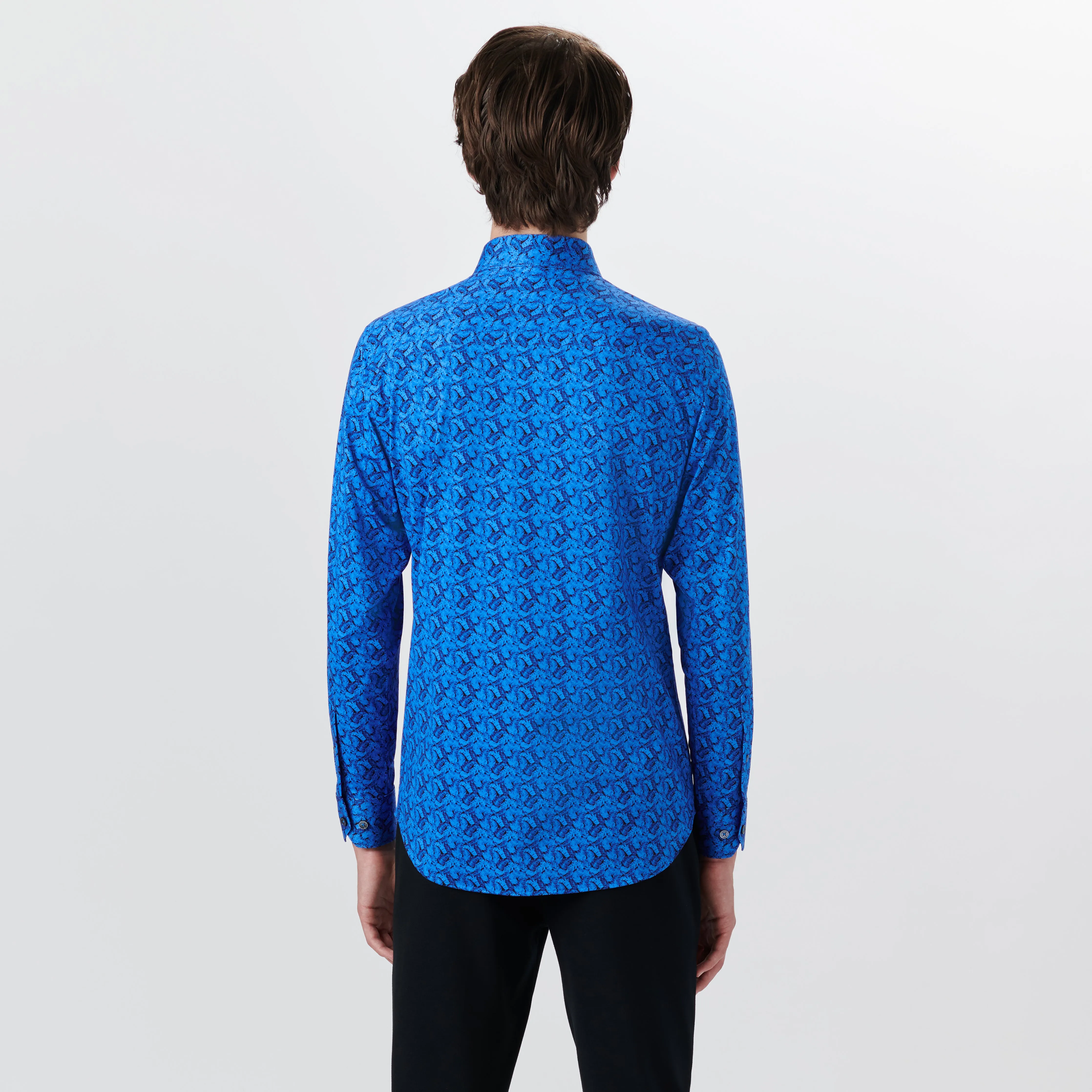 JAMES Leaf Print OoohCotton Shirt