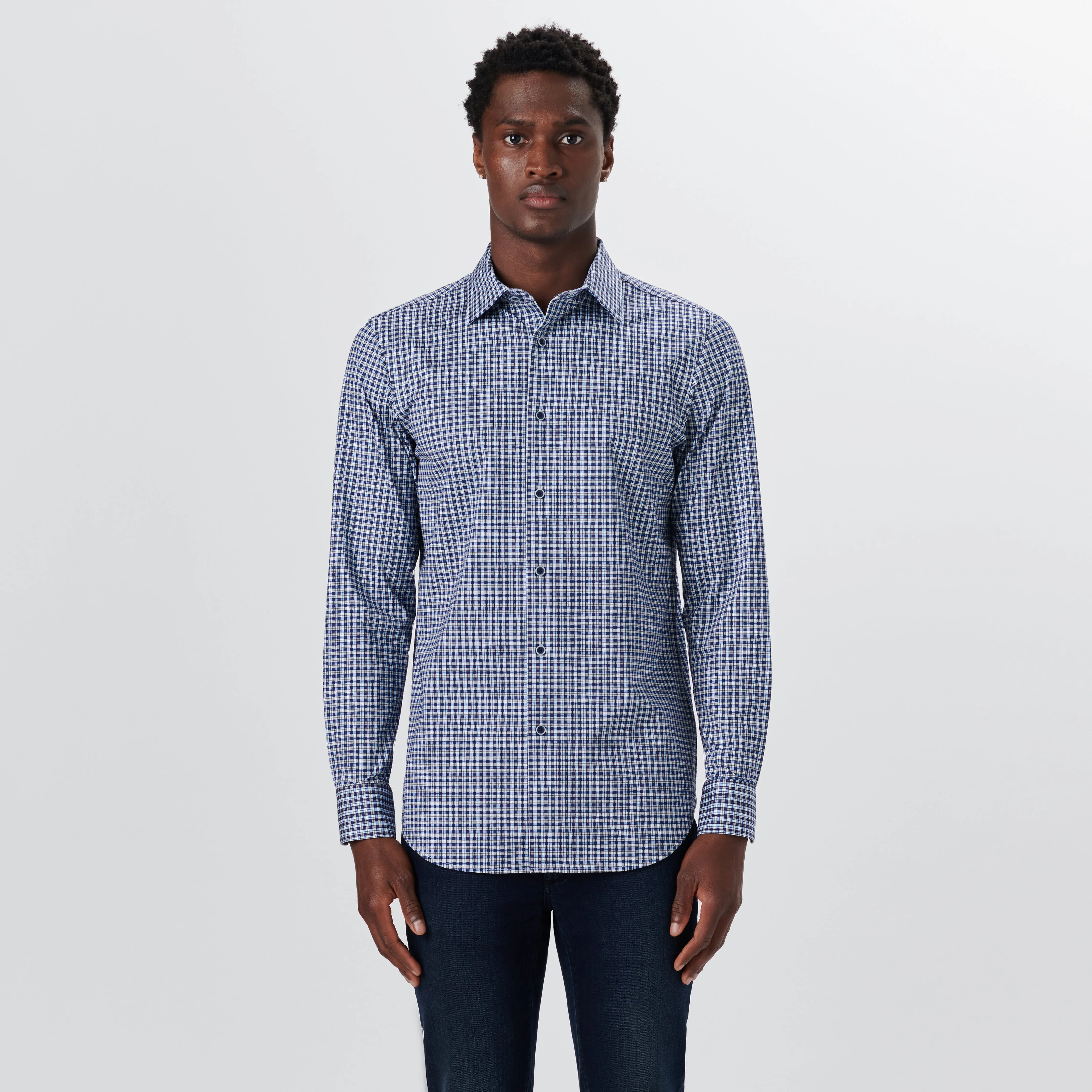 JAMES Mini Check OoohCotton Shirt