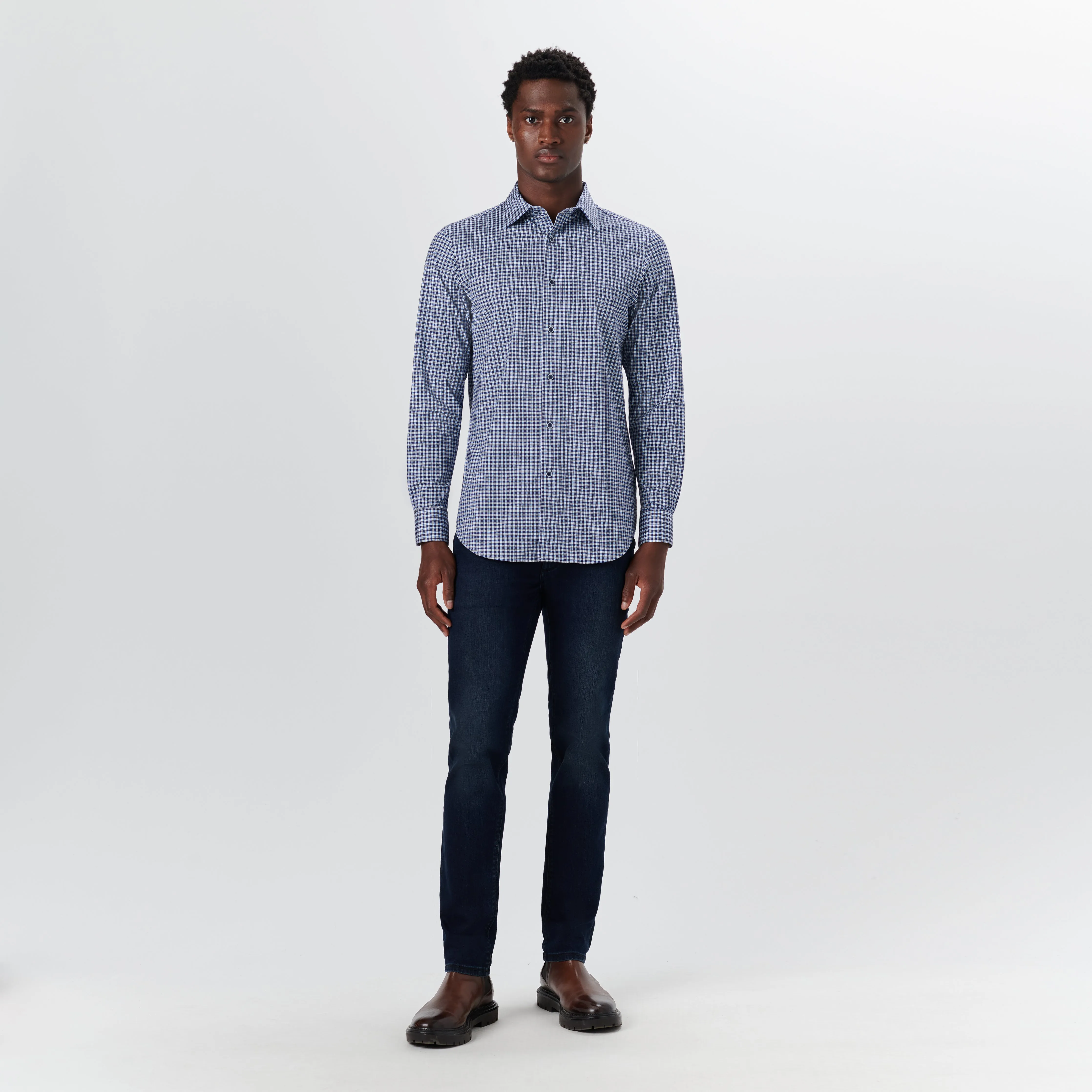 JAMES Mini Check OoohCotton Shirt