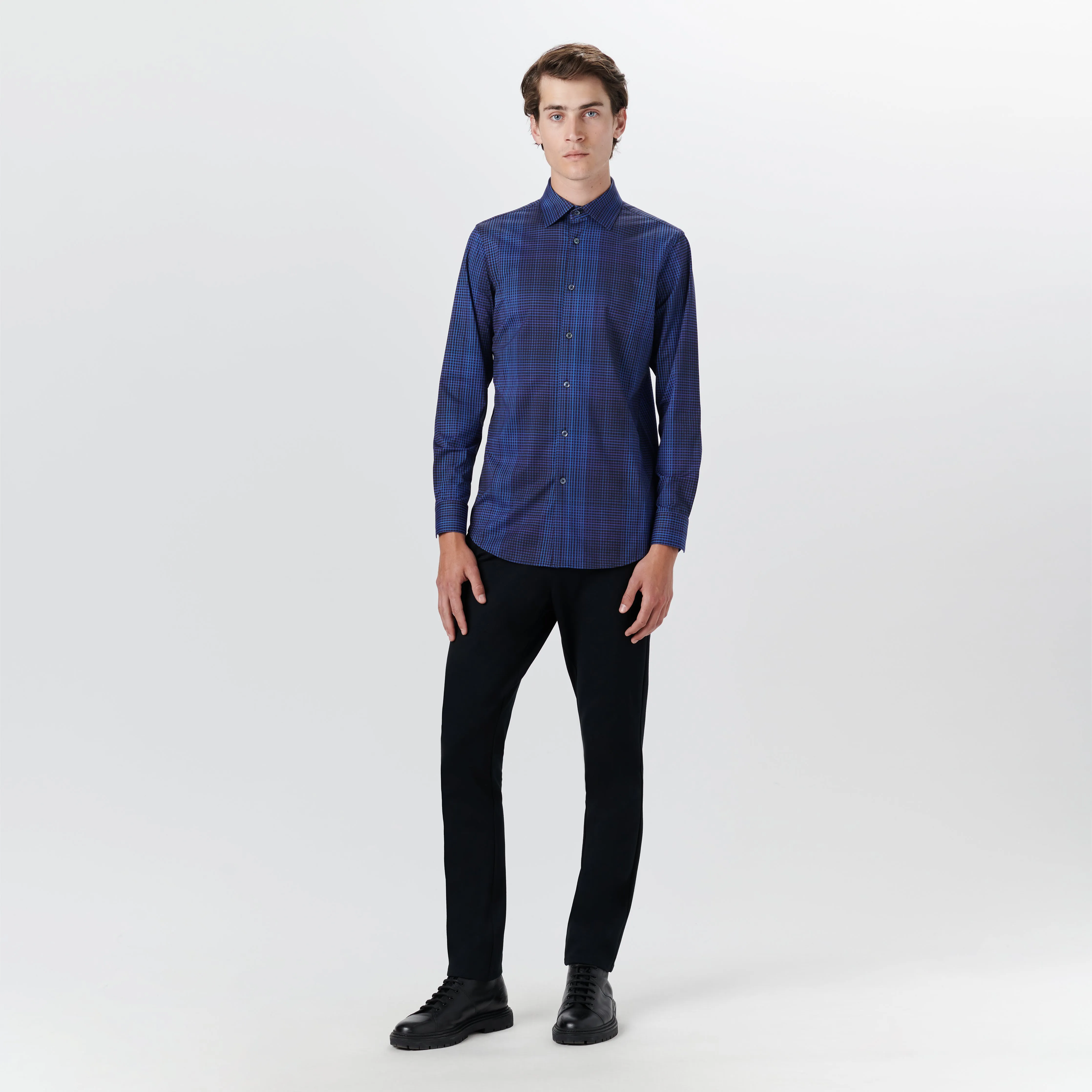JAMES Mini Check OoohCotton Shirt