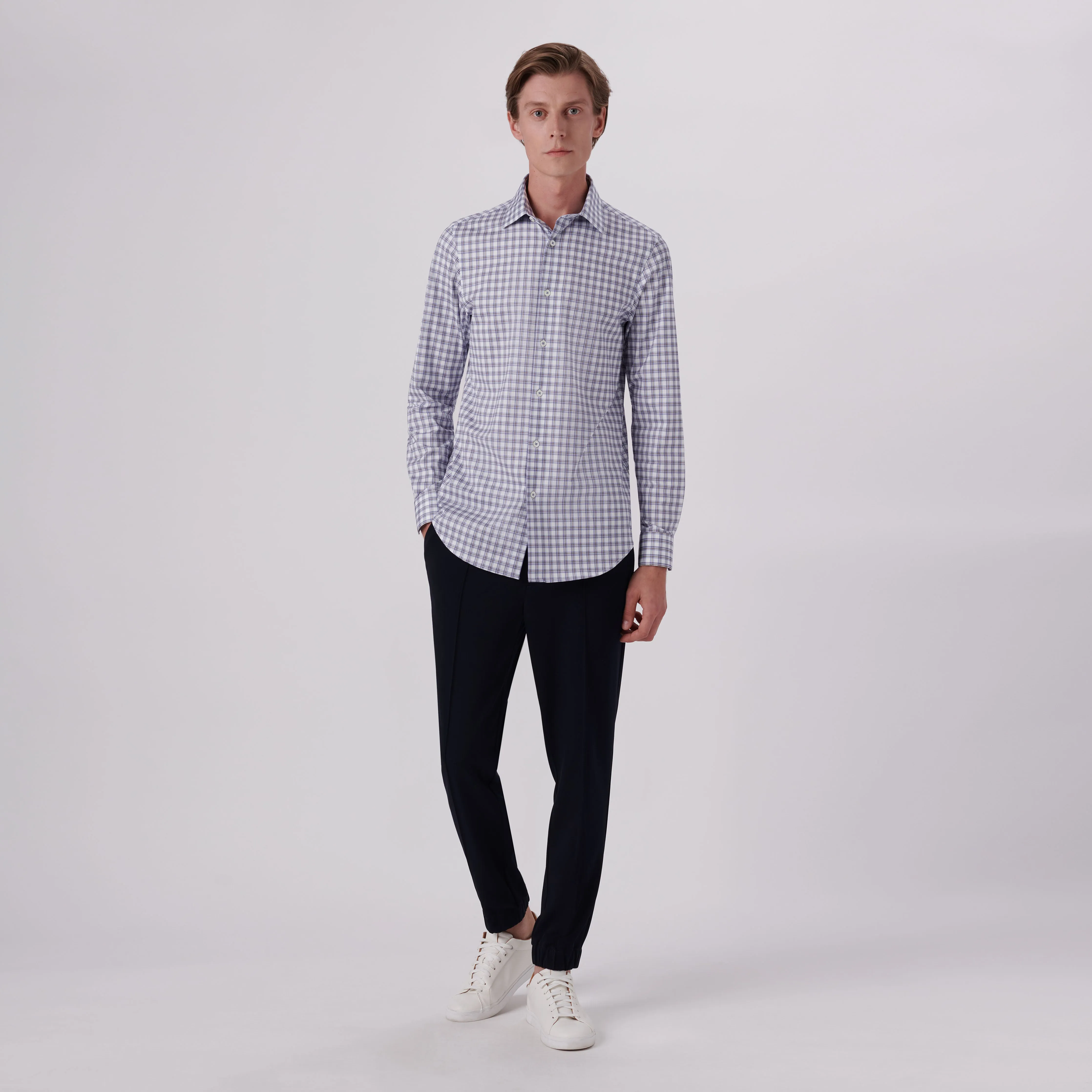 James Plaid Check Print OoohCotton Shirt