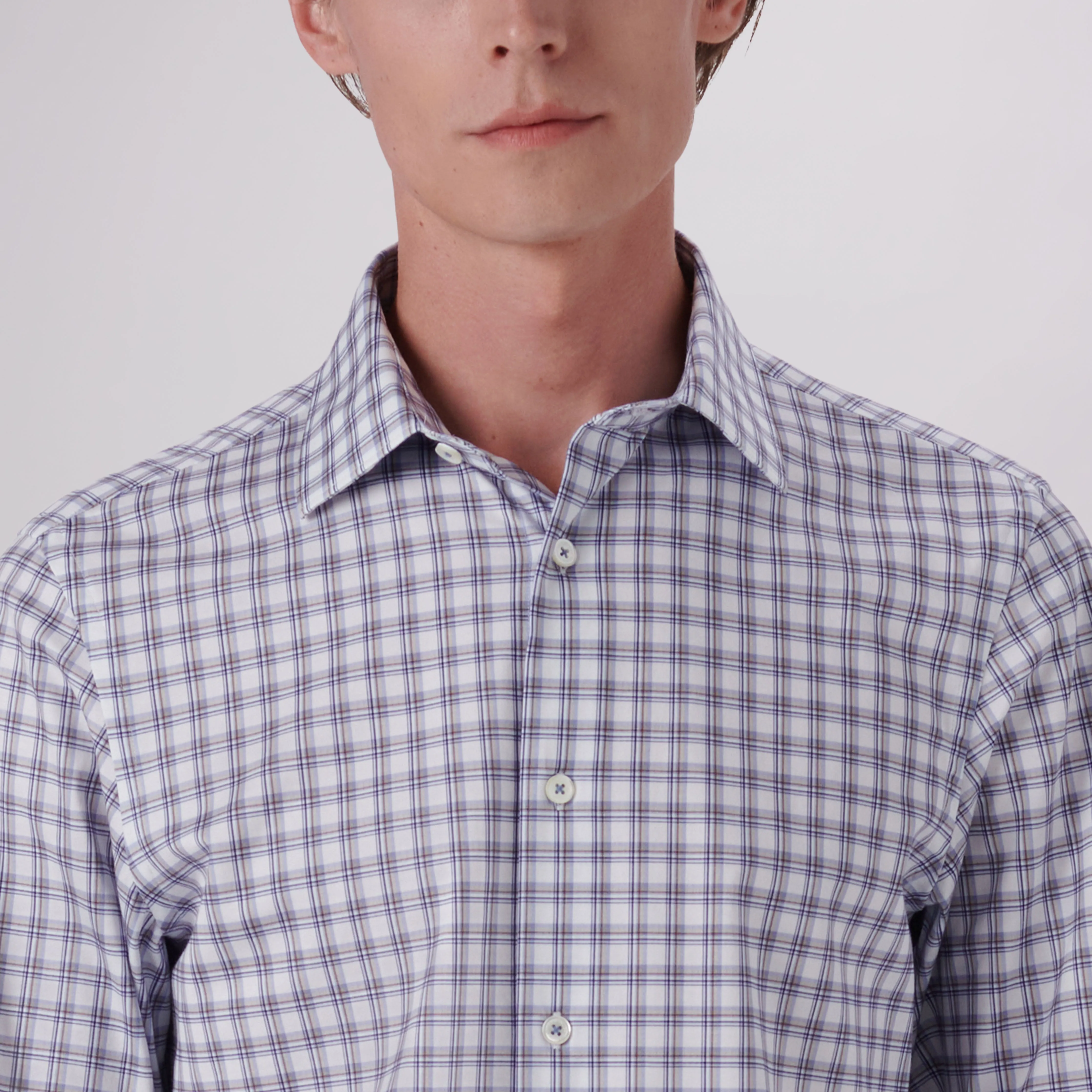 James Plaid Check Print OoohCotton Shirt