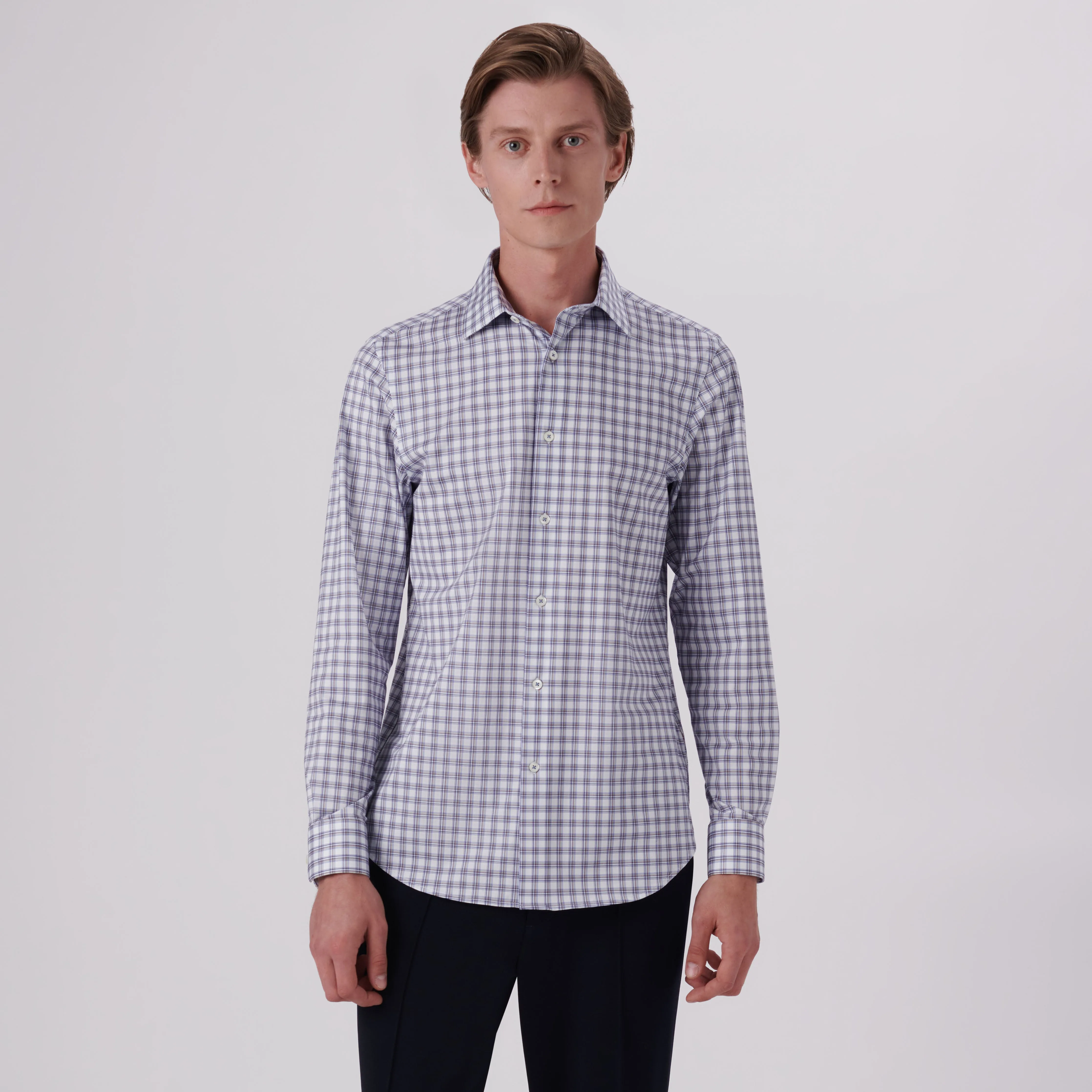 James Plaid Check Print OoohCotton Shirt